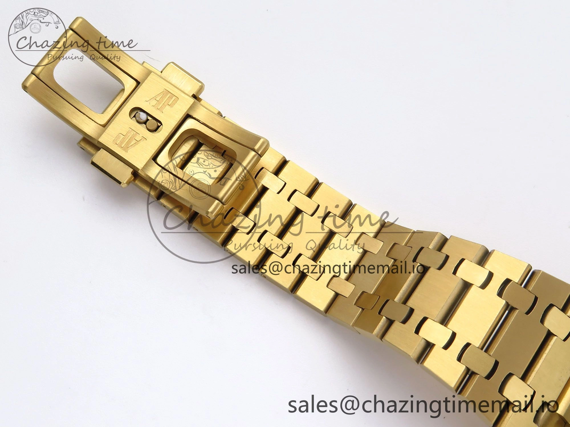 Royal Oak Chrono 26240BA YG BF Best Edition YG Dial on YG Bracelet A7750