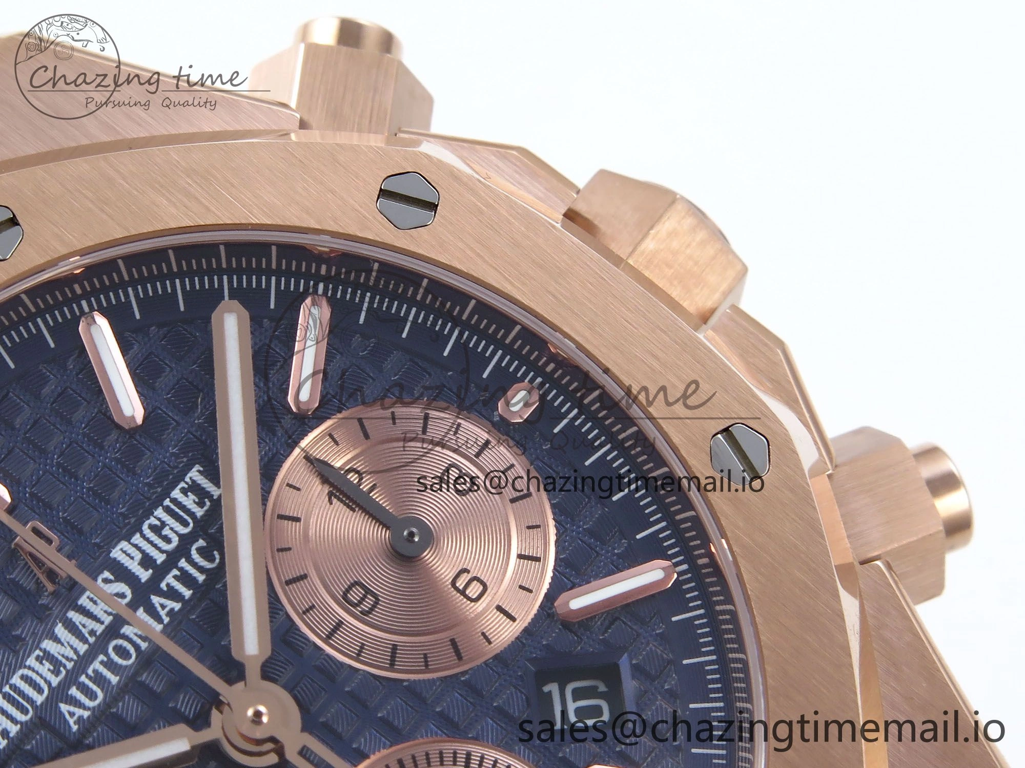 Royal Oak Chrono 26240OR RG BF Best Edition Blue RG Dial on RG Bracelet SH7750
