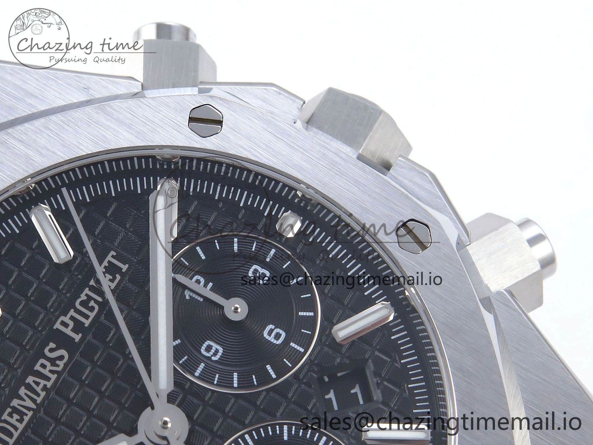 Royal Oak Chrono 26240ST SS BF Best Edition Black Dial on SS Bracelet SH7750