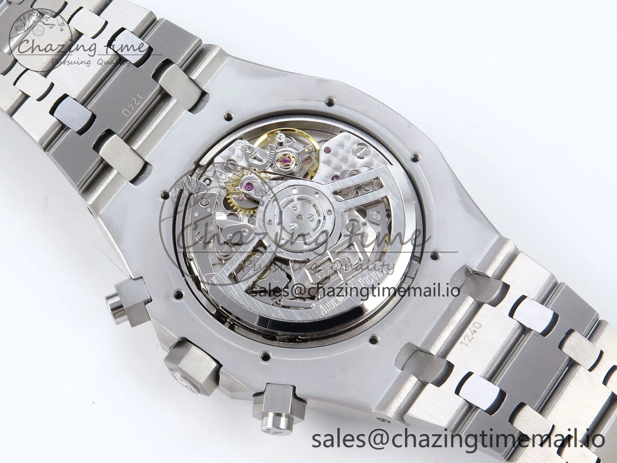 Royal Oak Chrono 26240ST SS BF Best Edition Blue Dial on SS Bracelet SH7750