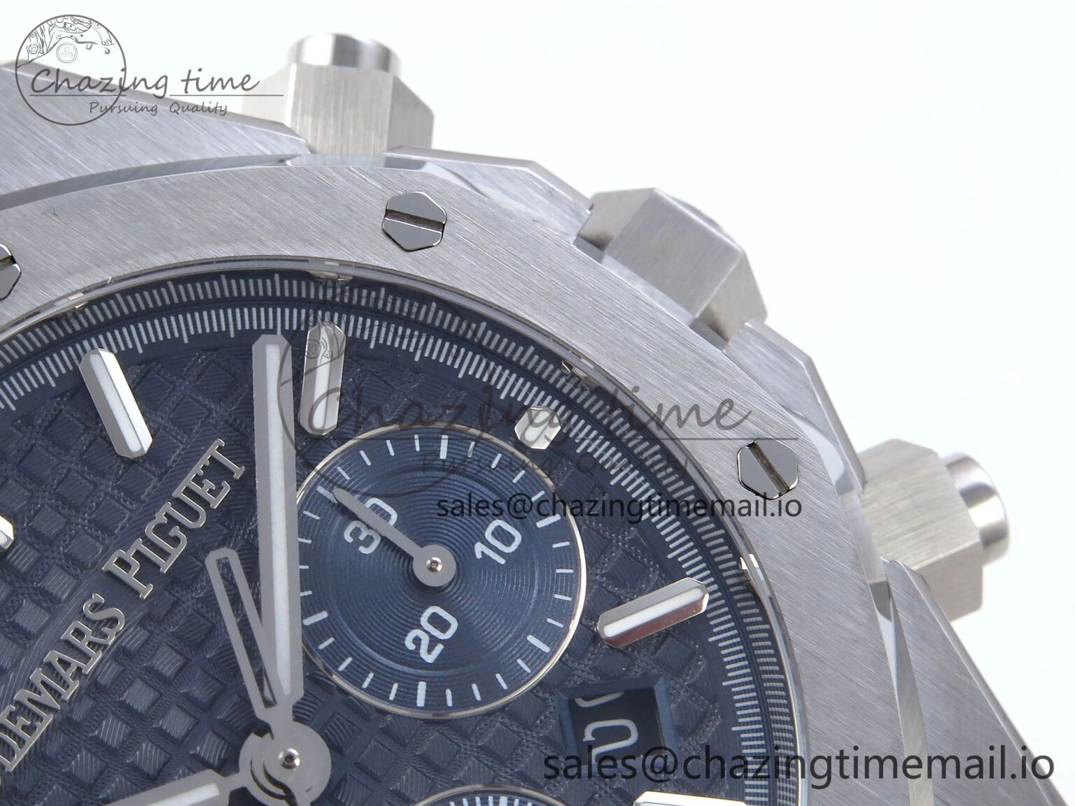 Royal Oak Chrono 26240ST SS BF Best Edition Blue Dial on SS Bracelet SH7750
