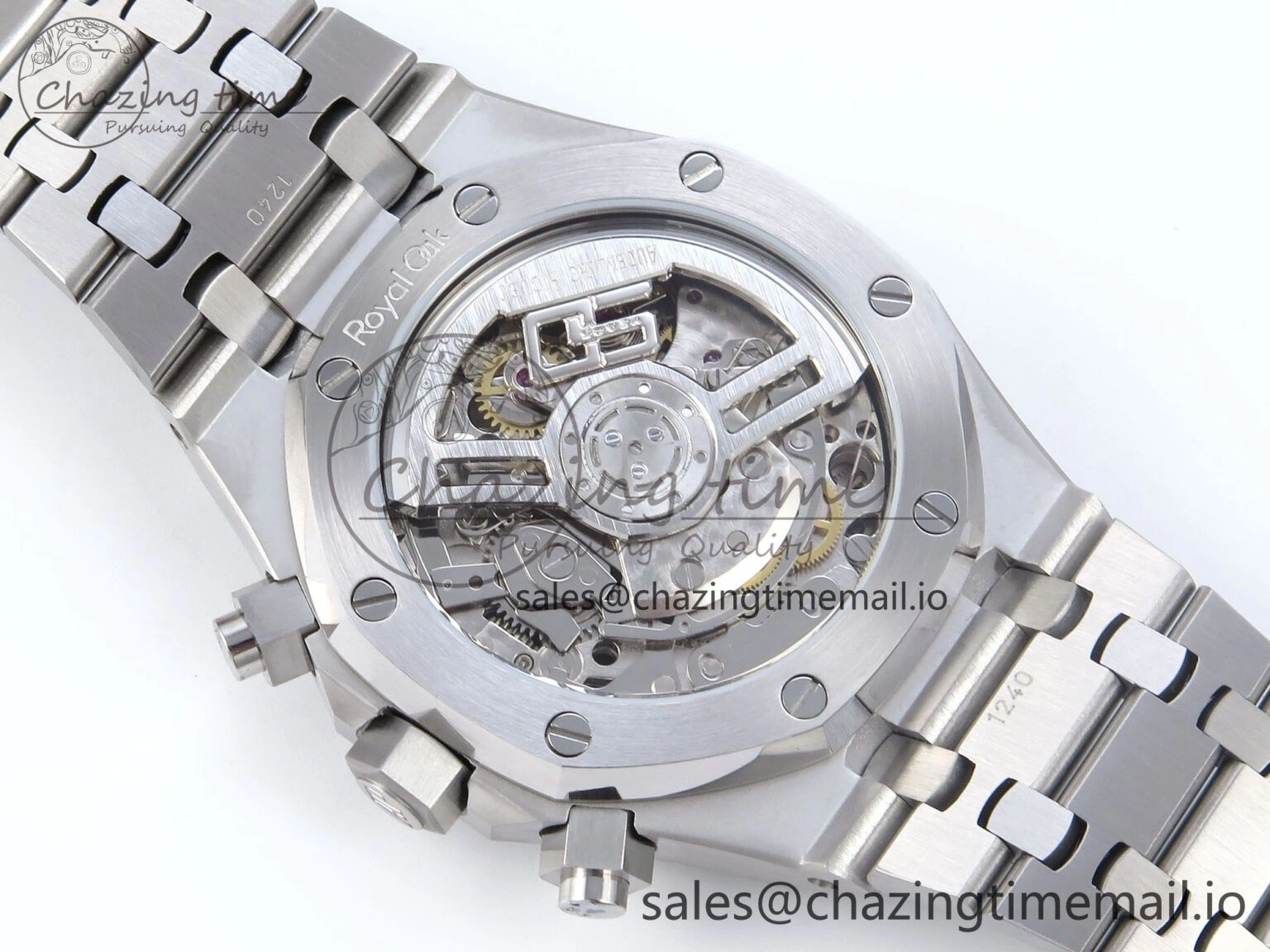 Royal Oak Chrono 26240ST SS BF Best Edition Gray Dial on SS Bracelet SH7750