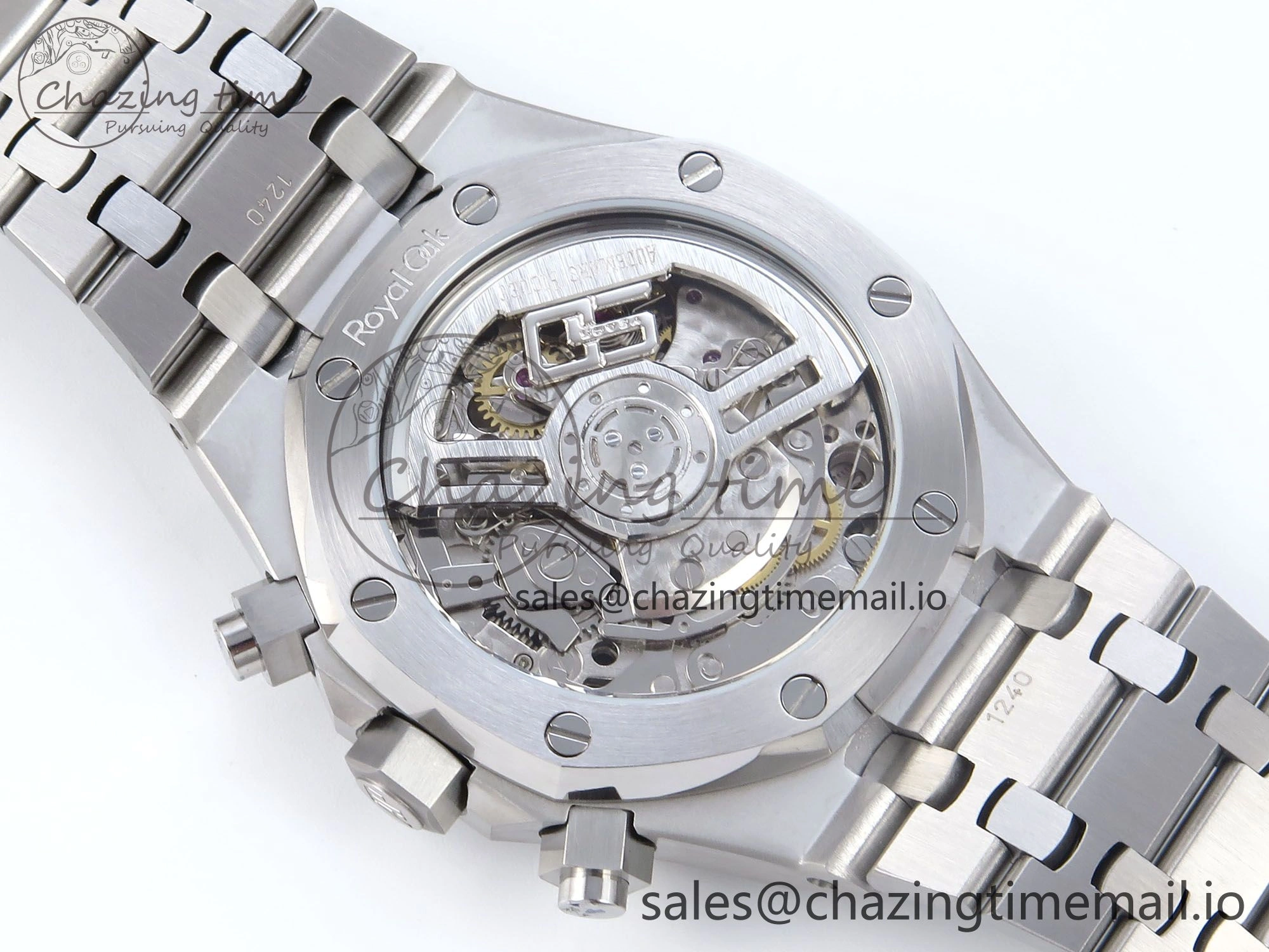 Royal Oak Chrono 26240ST SS BF Best Edition Gray Dial on SS Bracelet SH7750