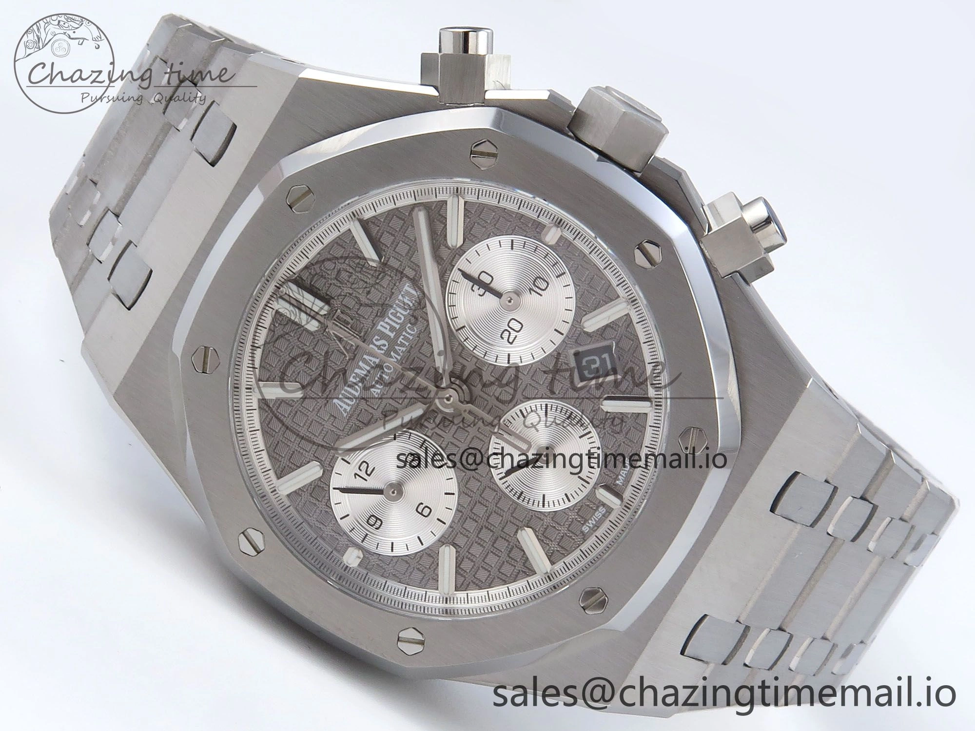 Royal Oak Chrono 26240ST SS BF Best Edition Gray Dial on SS Bracelet SH7750