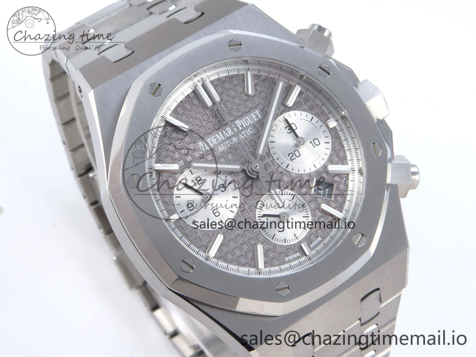 Royal Oak Chrono 26240ST SS BF Best Edition Gray Dial on SS Bracelet SH7750