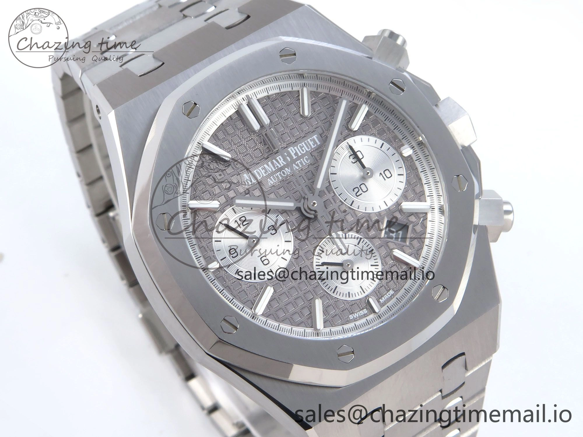 Royal Oak Chrono 26240ST SS BF Best Edition Gray Dial on SS Bracelet SH7750