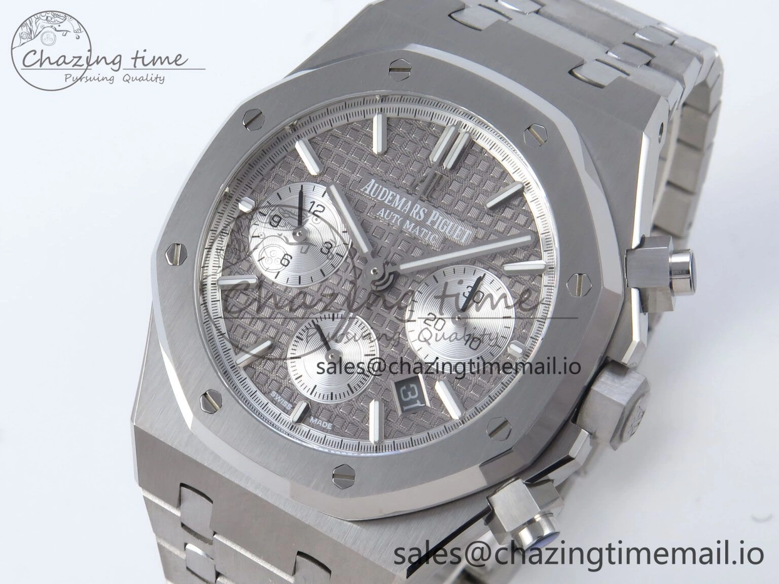 Royal Oak Chrono 26240ST SS BF Best Edition Gray Dial on SS Bracelet SH7750