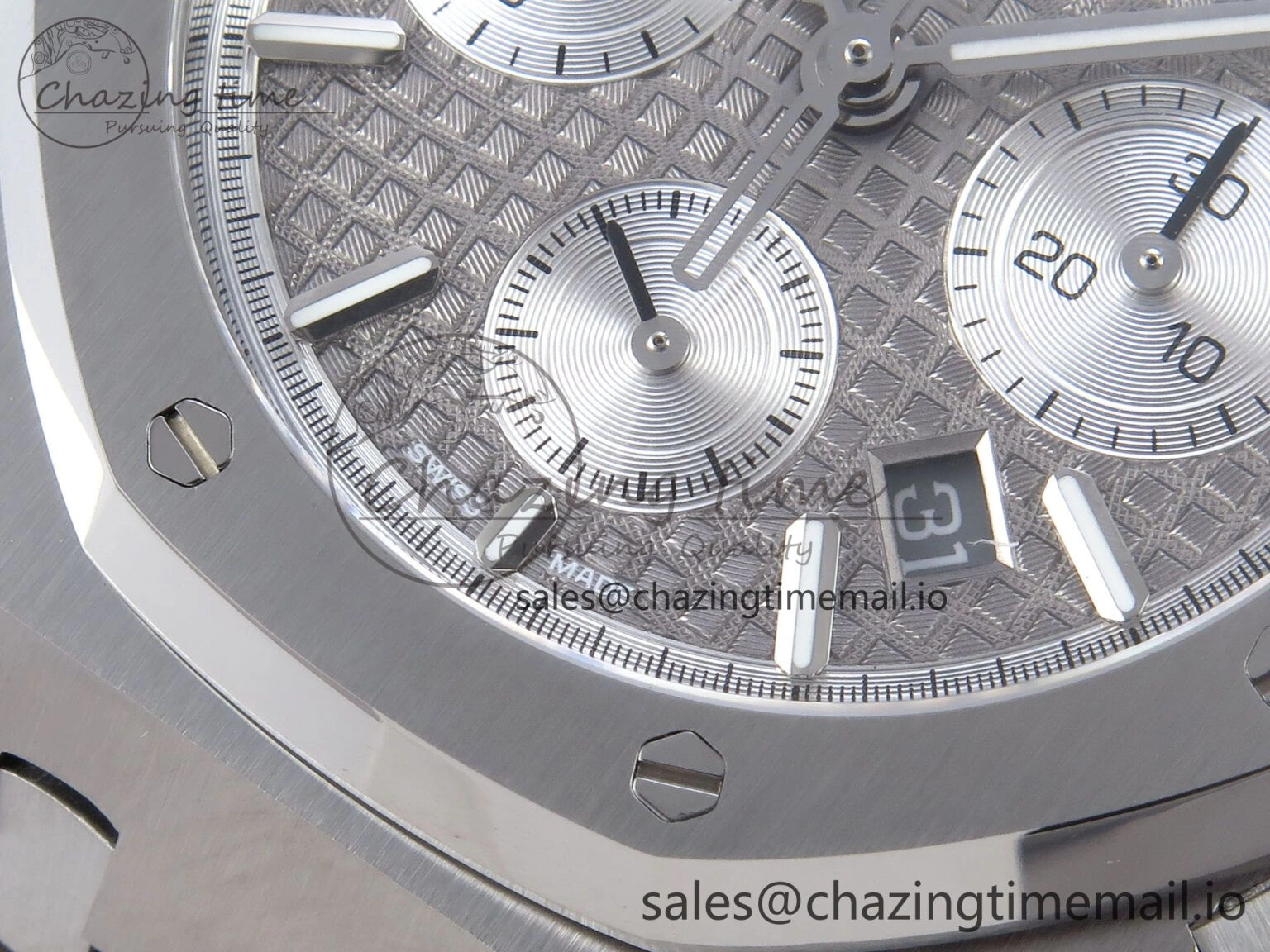 Royal Oak Chrono 26240ST SS BF Best Edition Gray Dial on SS Bracelet SH7750