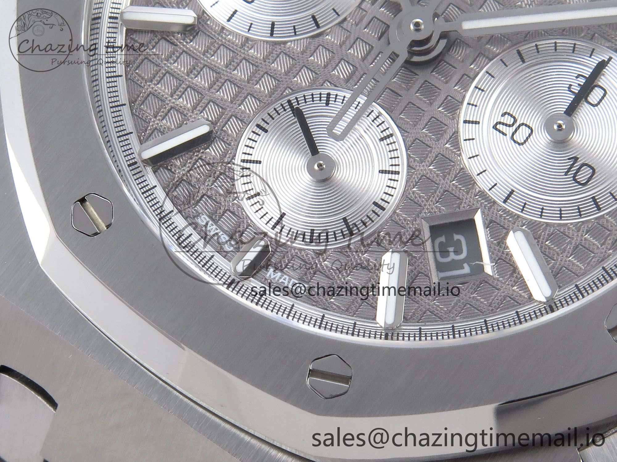 Royal Oak Chrono 26240ST SS BF Best Edition Gray Dial on SS Bracelet SH7750