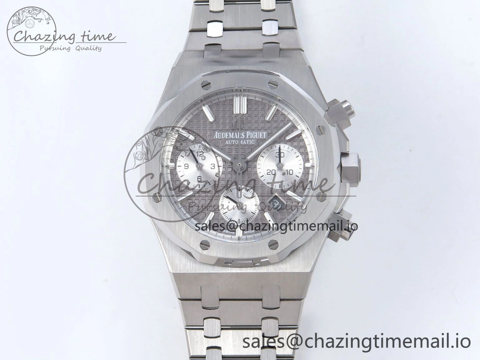 Royal Oak Chrono 26240ST SS BF Best Edition Gray Dial on SS Bracelet SH7750