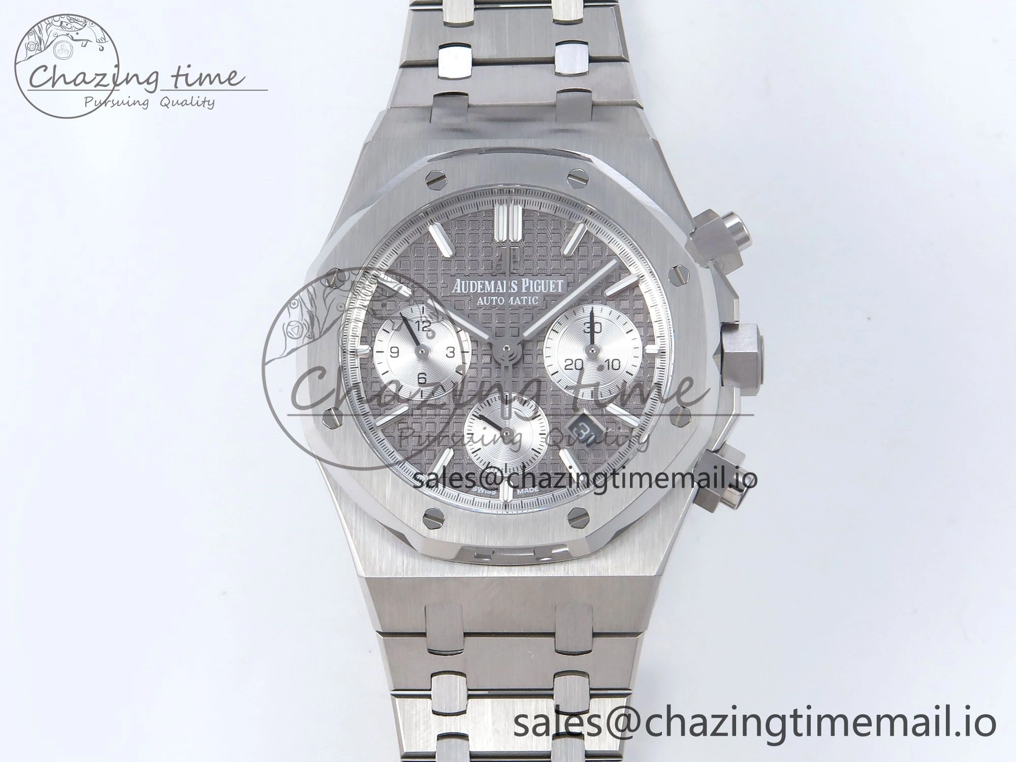 Royal Oak Chrono 26240ST SS BF Best Edition Gray Dial on SS Bracelet SH7750