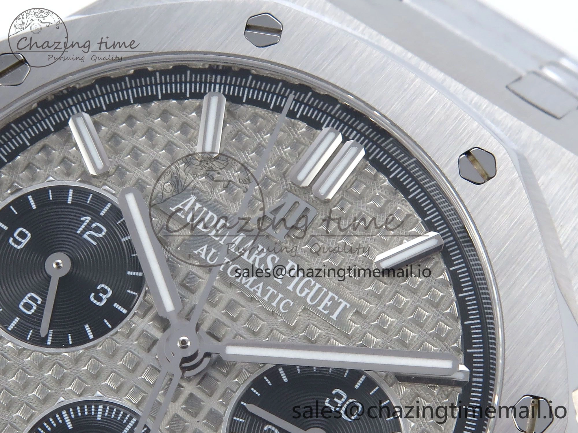 Royal Oak Chrono 26240ST SS BF Best Edition Gray Black Dial on SS Bracelet SH7750
