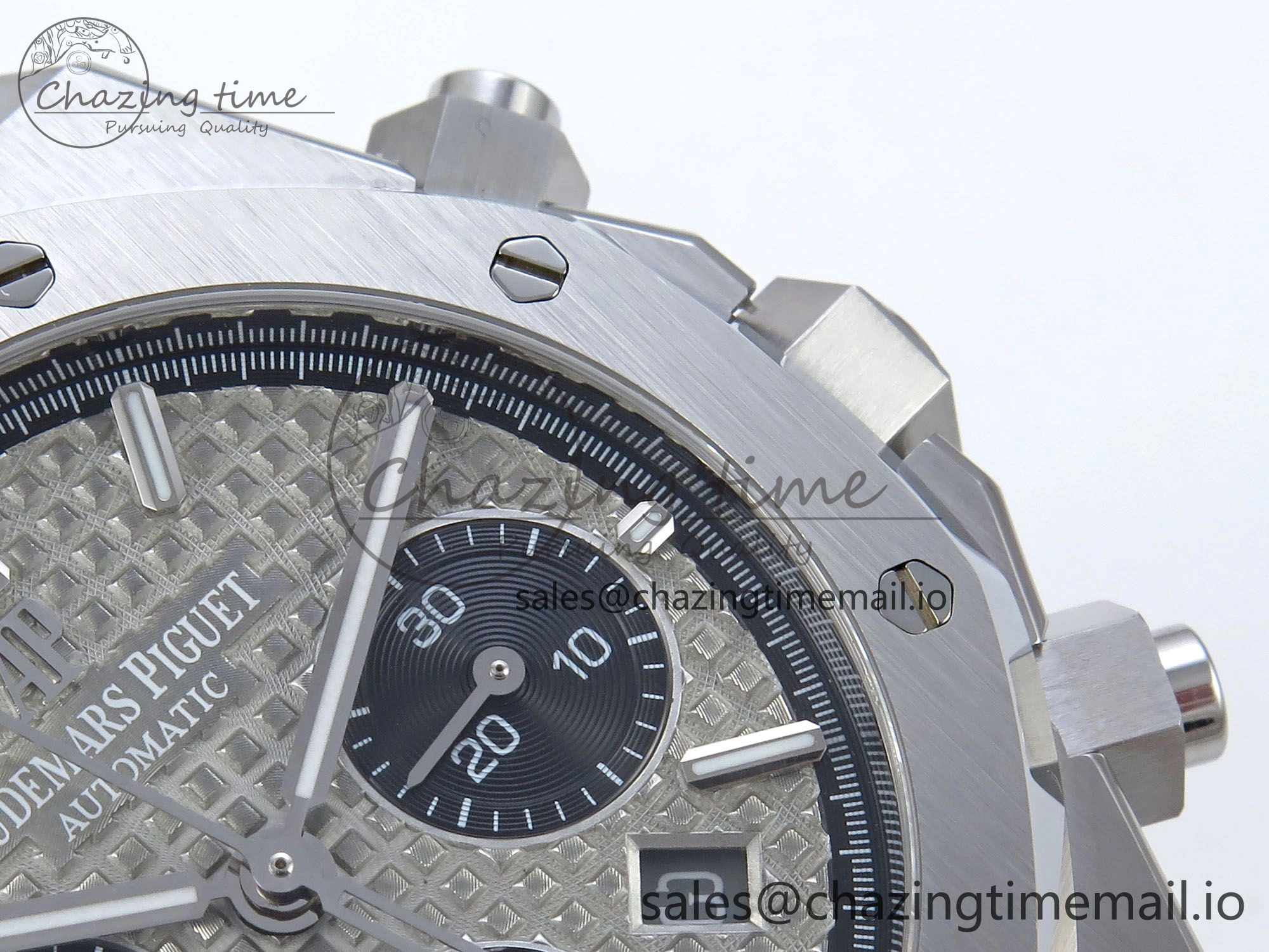 Royal Oak Chrono 26240ST SS BF Best Edition Gray Black Dial on SS Bracelet SH7750