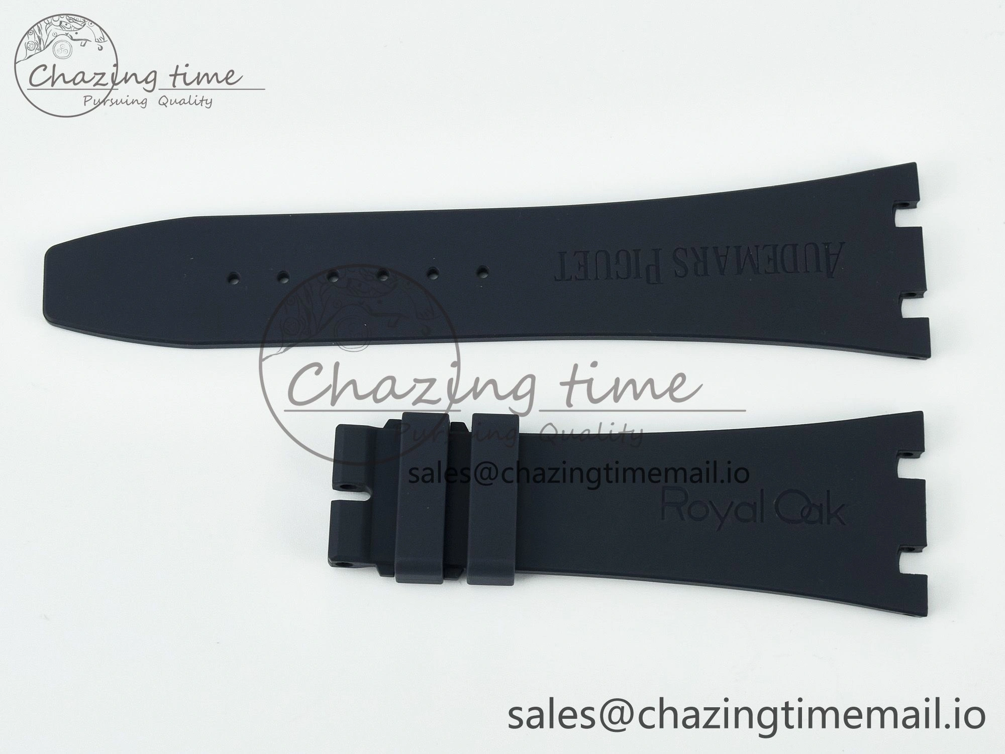Royal Oak Chrono 26331 Best Edition Black Rubber Strap (Fits the Gen size)
