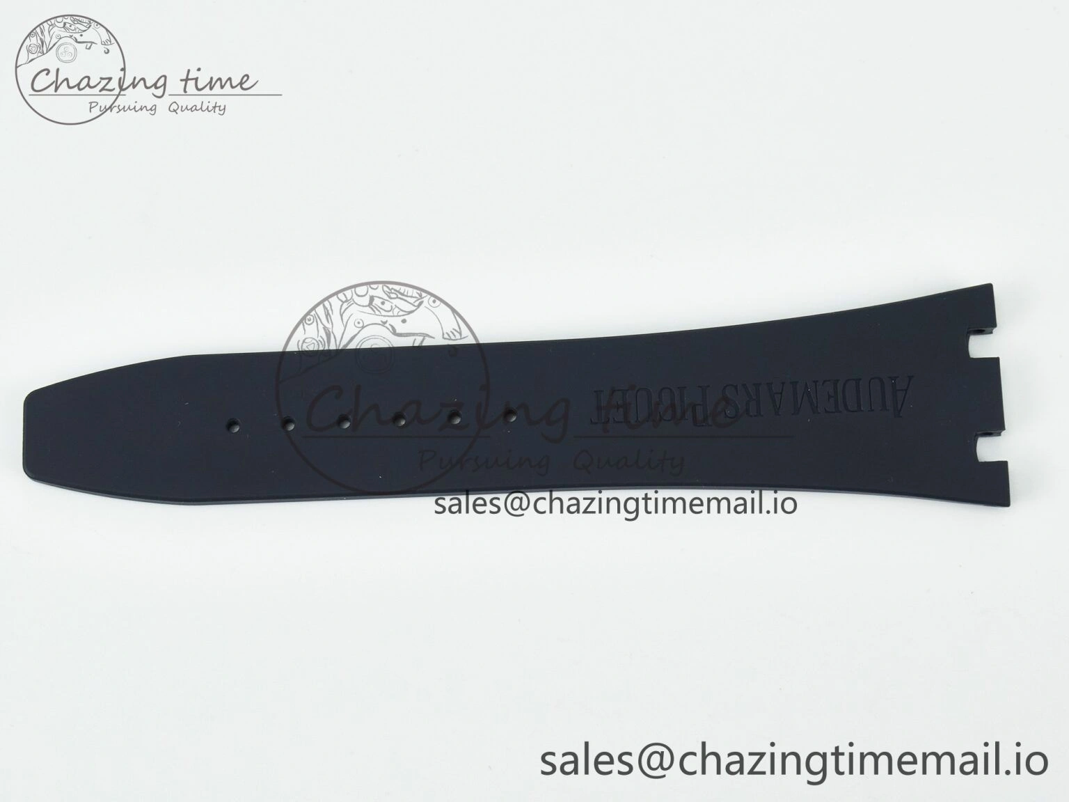 Royal Oak Chrono 26331 Best Edition Black Rubber Strap (Fits the Gen size)