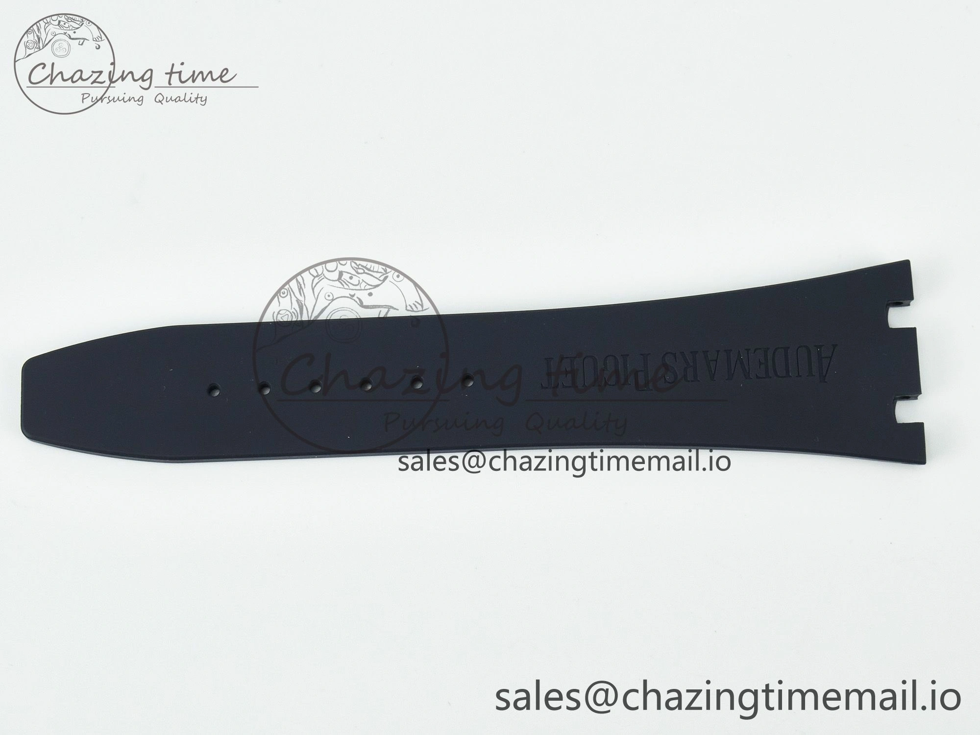 Royal Oak Chrono 26331 Best Edition Black Rubber Strap (Fits the Gen size)