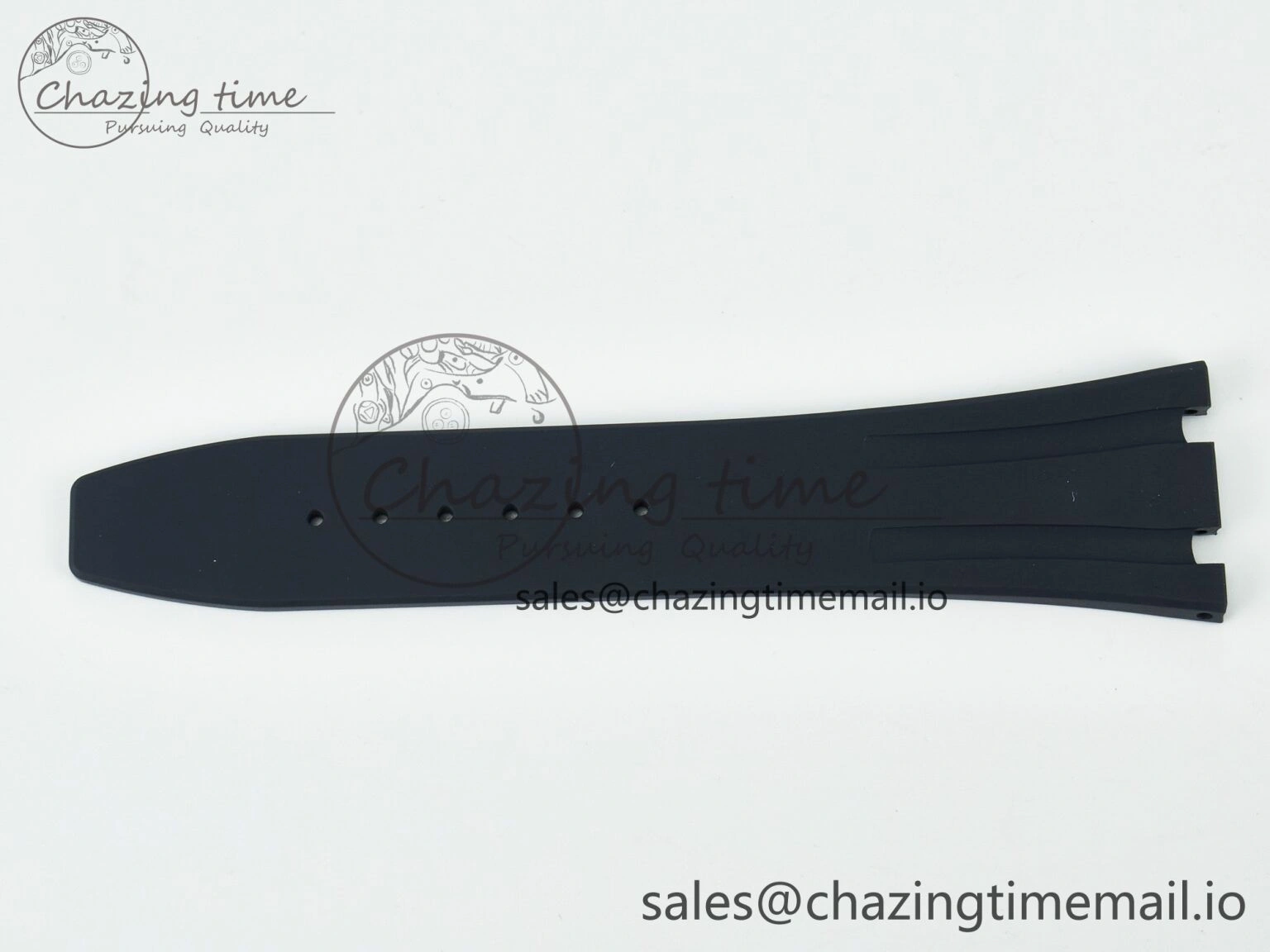 Royal Oak Chrono 26331 Best Edition Black Rubber Strap (Fits the Gen size)
