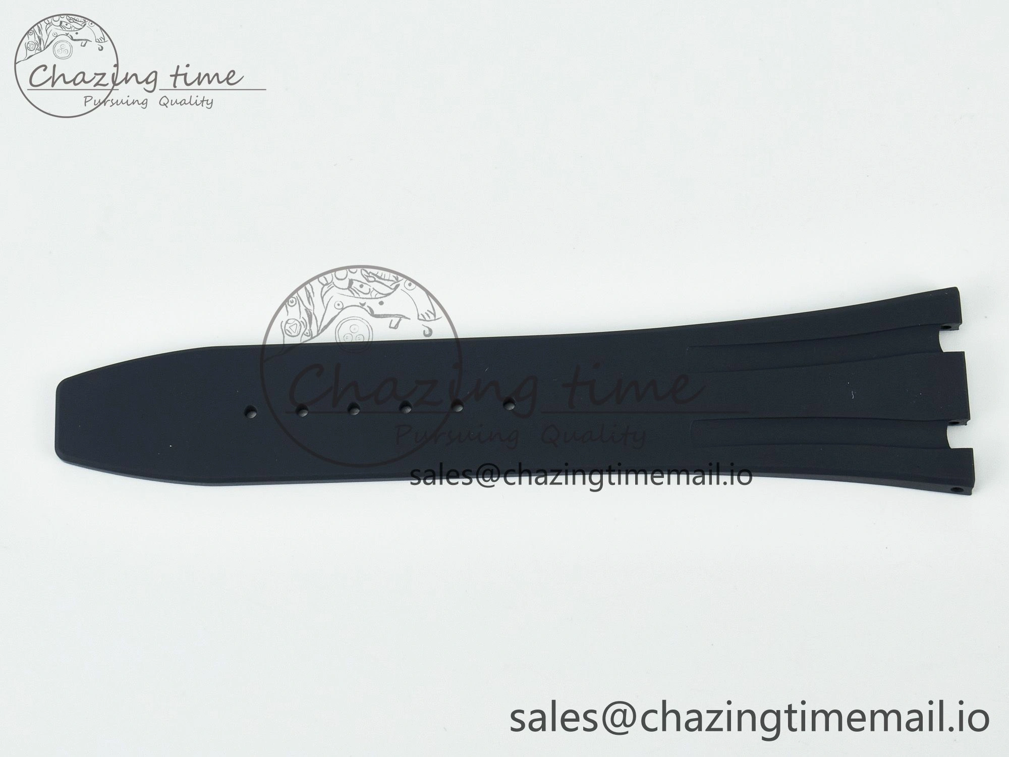 Royal Oak Chrono 26331 Best Edition Black Rubber Strap (Fits the Gen size)