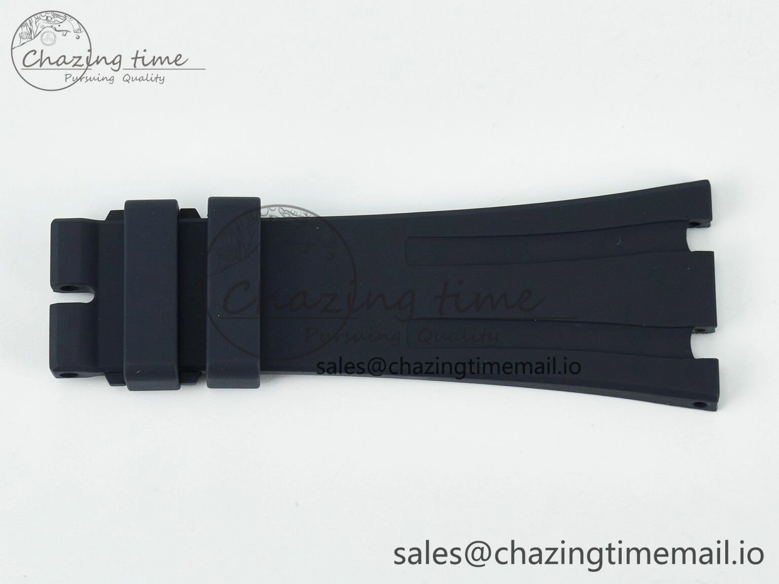 Royal Oak Chrono 26331 Best Edition Black Rubber Strap (Fits the Gen size)
