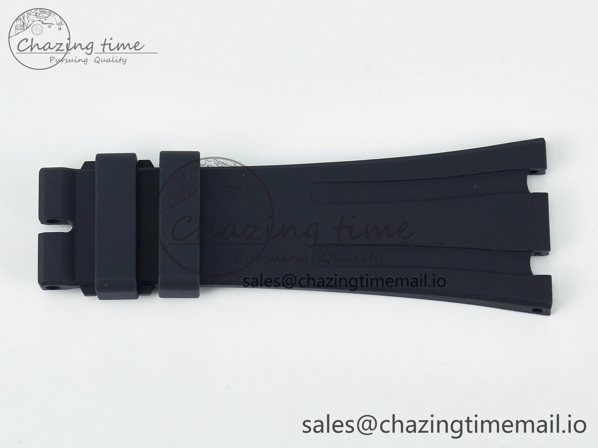 Royal Oak Chrono 26331 Best Edition Black Rubber Strap (Fits the Gen size)