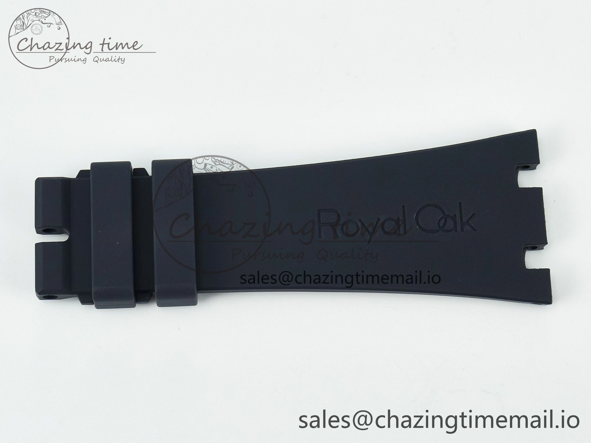Royal Oak Chrono 26331 Best Edition Black Rubber Strap (Fits the Gen size)