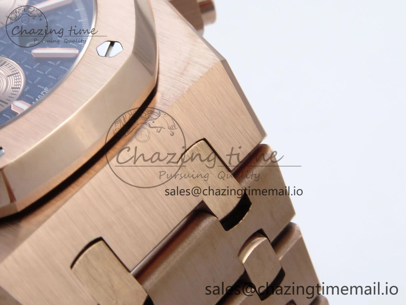 Royal Oak Chrono 26331 RG BF Best Edition Blue RG Dial on RG Bracelet A7750