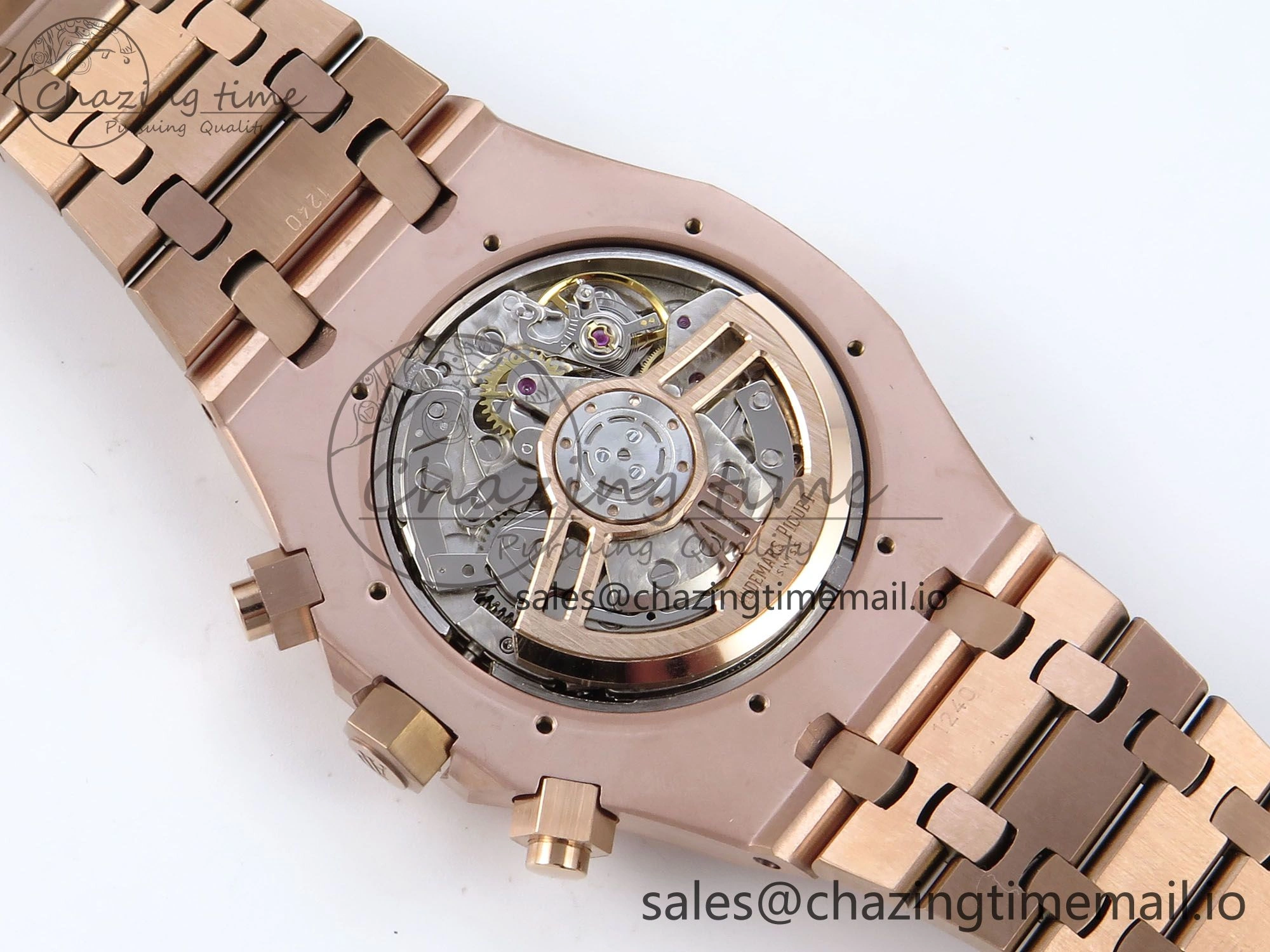 Royal Oak Chrono 26331 RG BF Best Edition Brown RG Dial on RG Bracelet SH7750