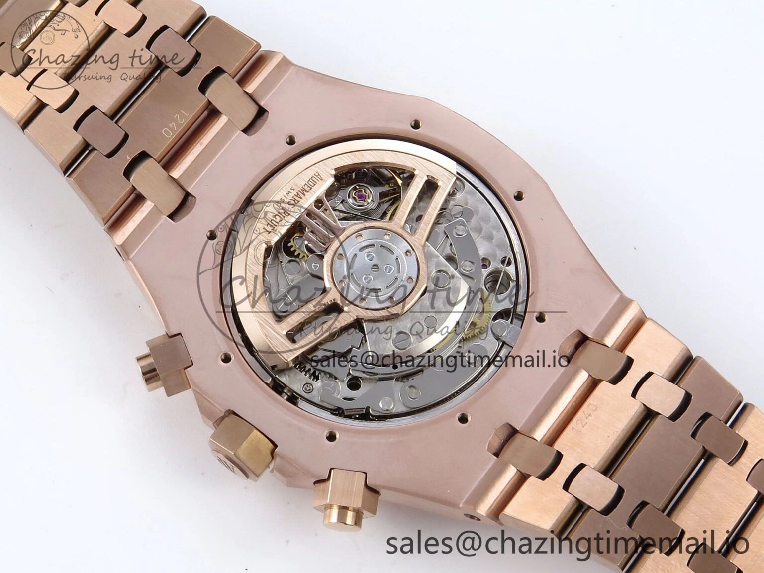 Royal Oak Chrono 26331 RG BF Best Edition Brown RG Dial on RG Bracelet SH7750