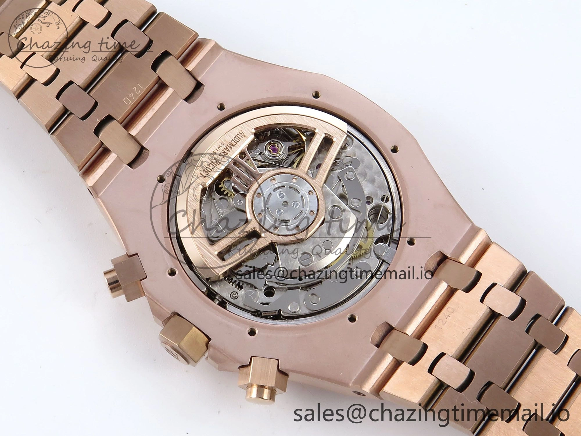 Royal Oak Chrono 26331 RG BF Best Edition Brown RG Dial on RG Bracelet SH7750