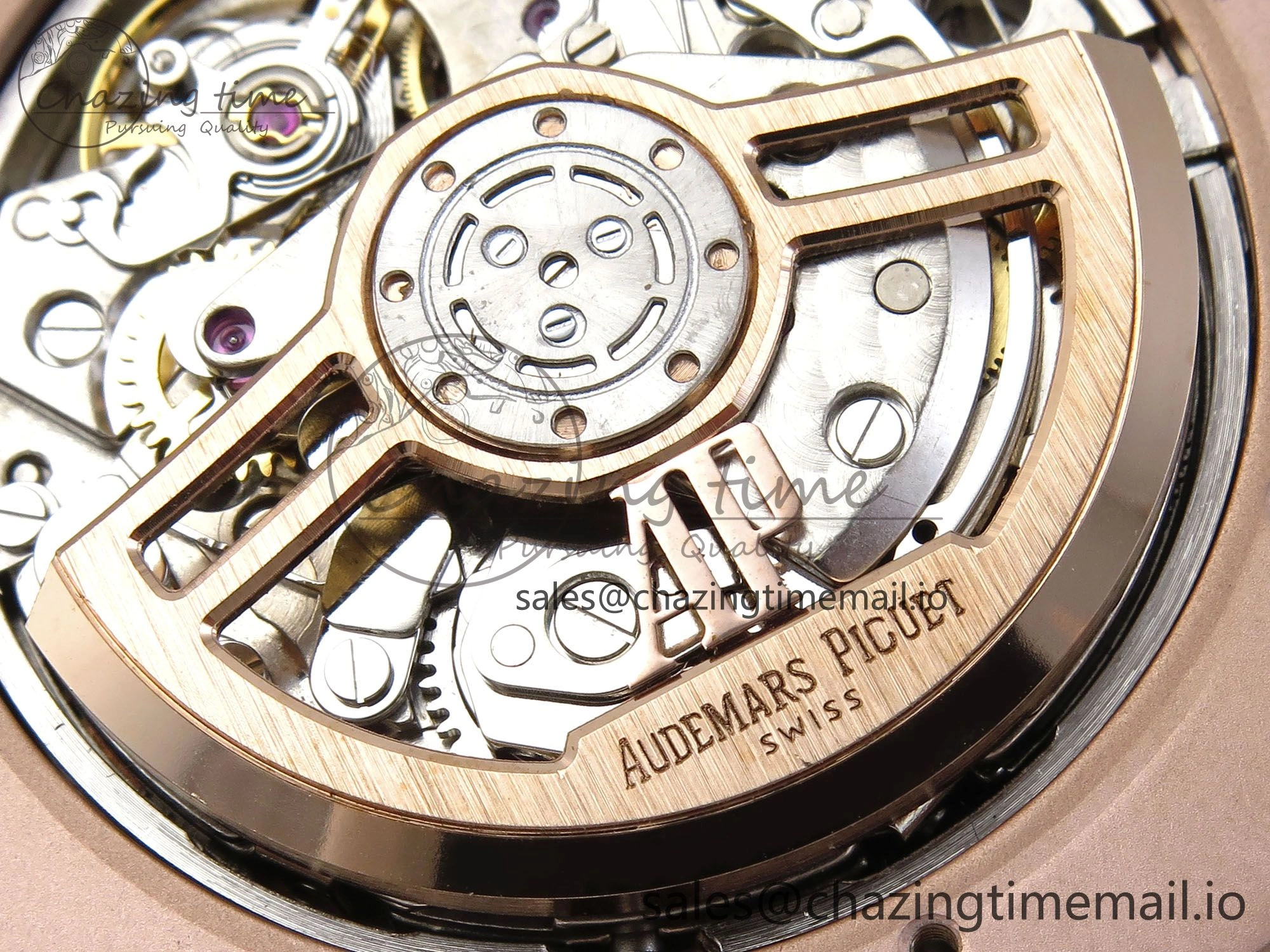 Royal Oak Chrono 26331 RG BF Best Edition Brown RG Dial on RG Bracelet SH7750
