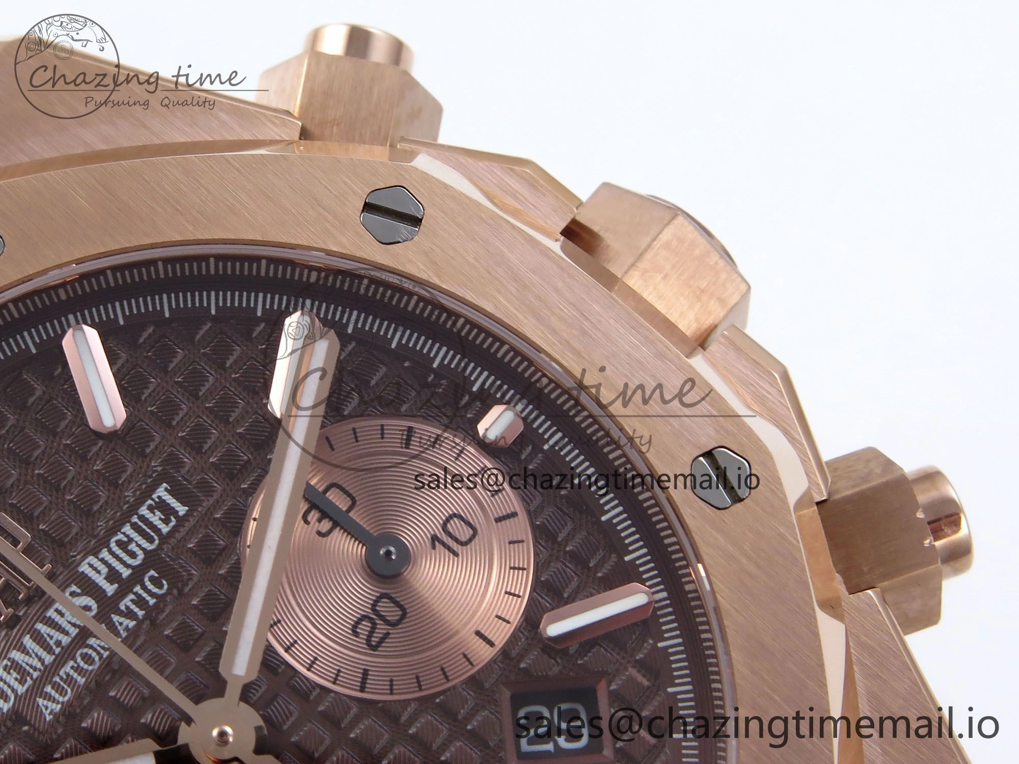 Royal Oak Chrono 26331 RG BF Best Edition Brown RG Dial on RG Bracelet SH7750