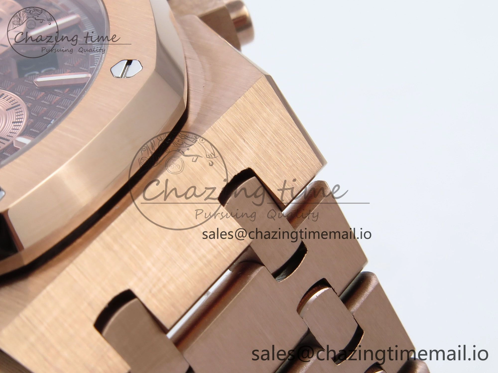 Royal Oak Chrono 26331 RG BF Best Edition Brown RG Dial on RG Bracelet SH7750