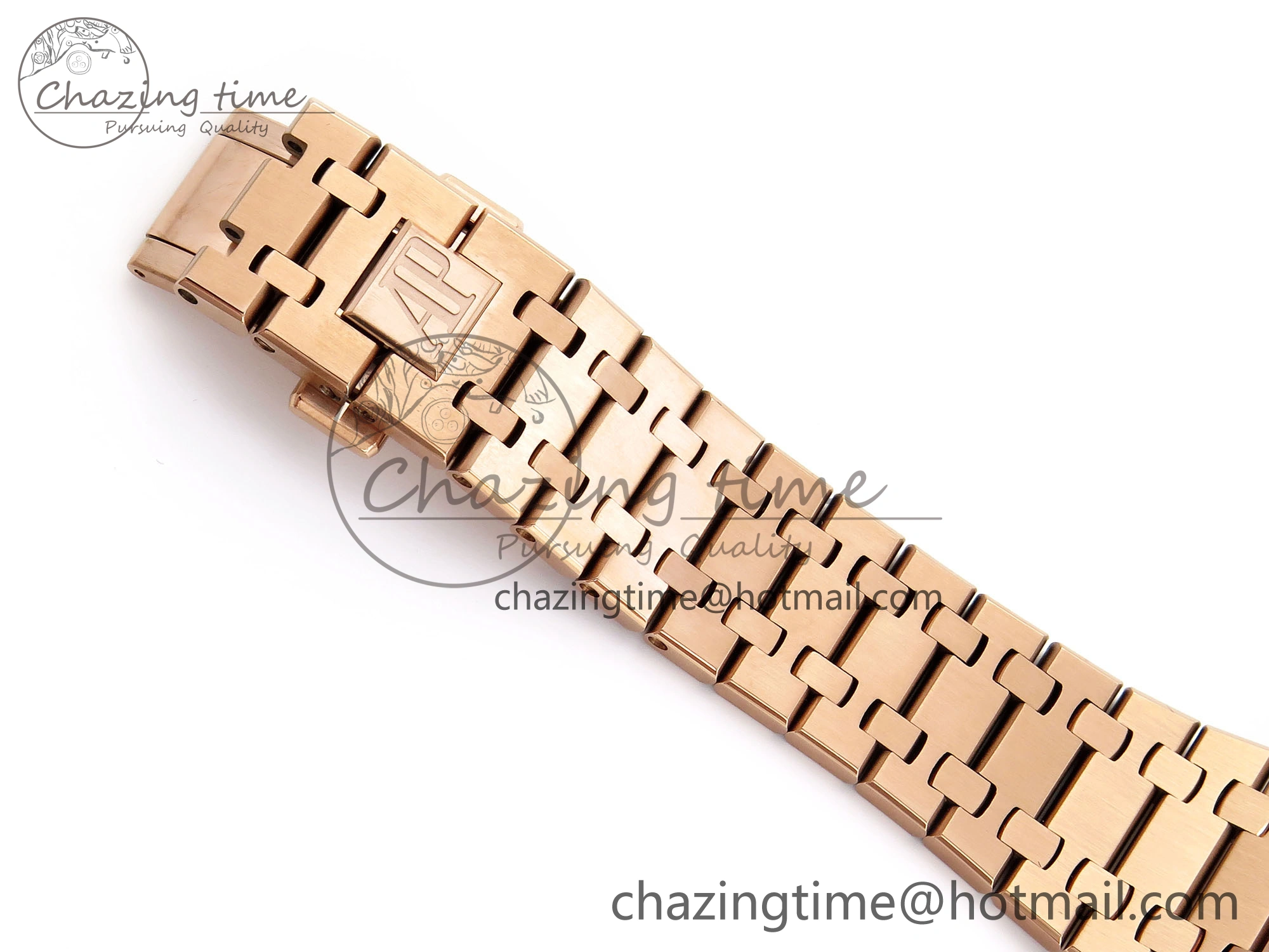 Royal Oak Chrono 26331ST RG IPF 1:1 Best Edition Brown Dial on RG Bracelet A7750