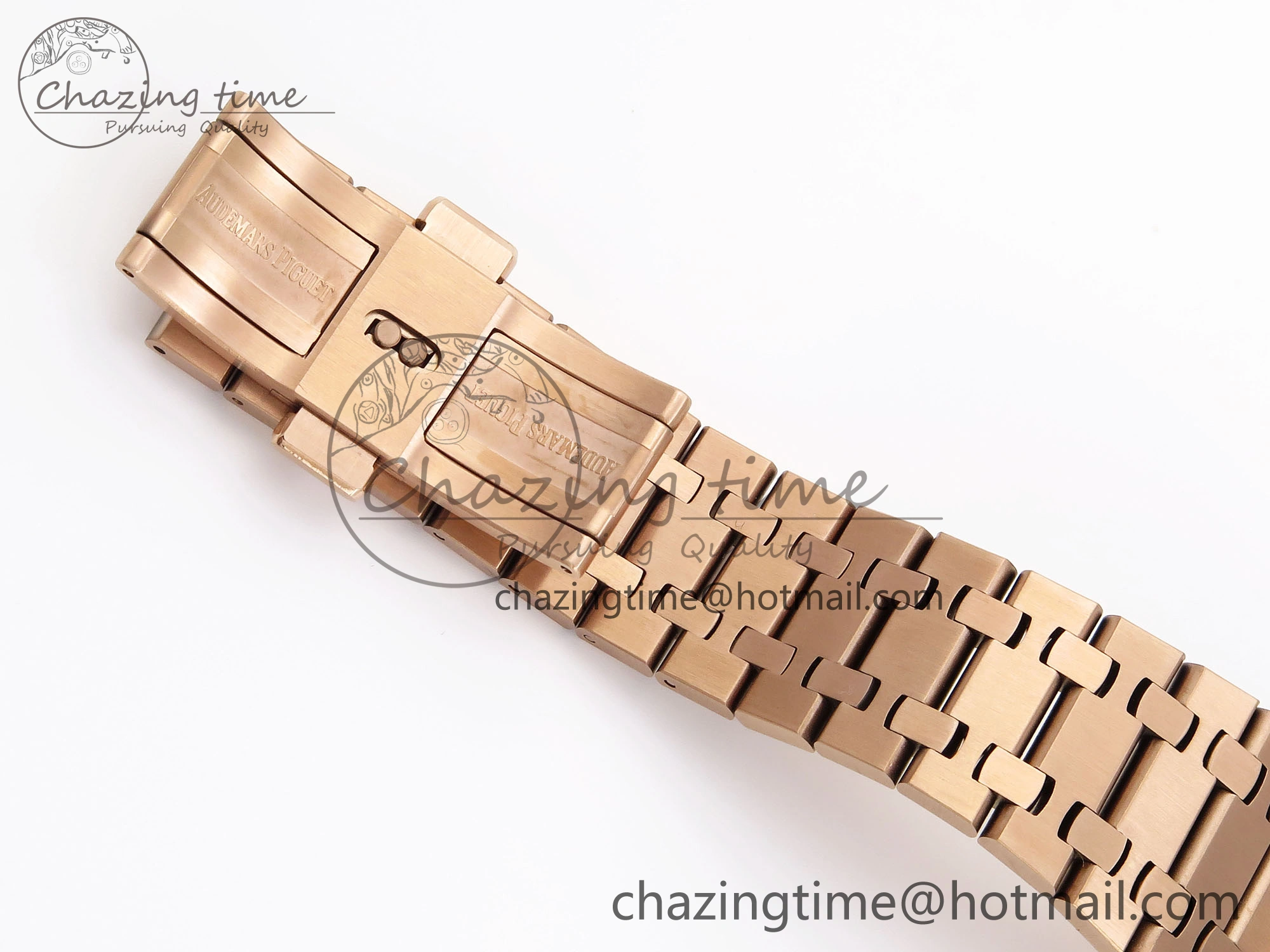 Royal Oak Chrono 26331ST RG IPF 1:1 Best Edition Brown Dial on RG Bracelet A7750