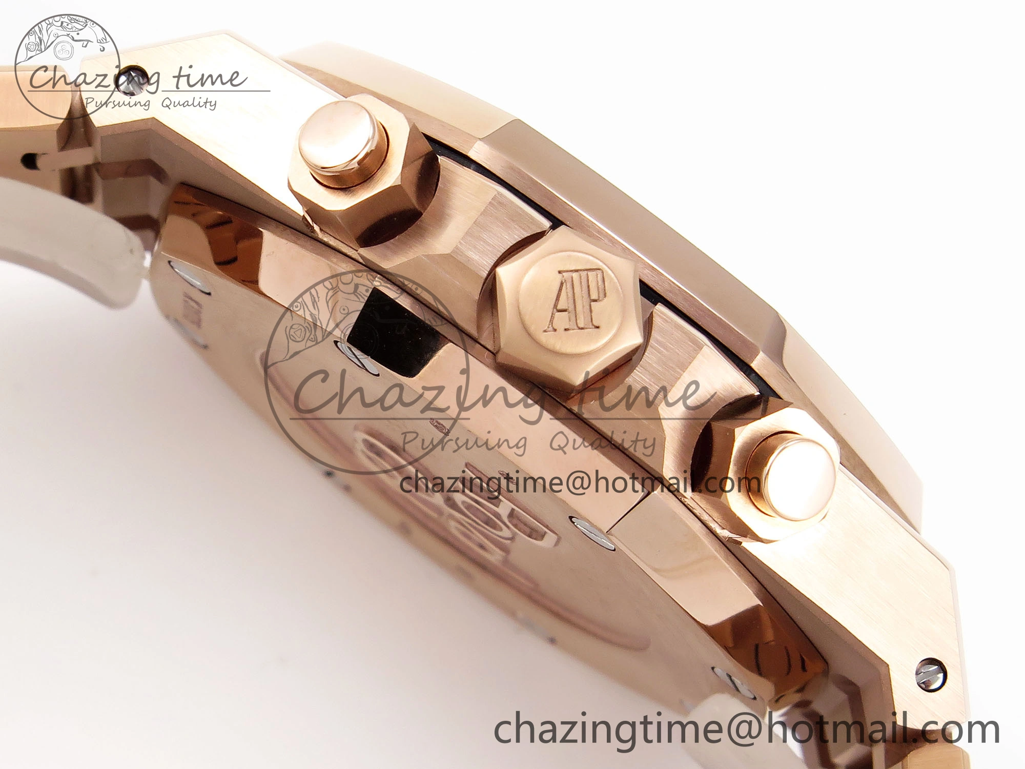Royal Oak Chrono 26331ST RG IPF 1:1 Best Edition Brown Dial on RG Bracelet A7750