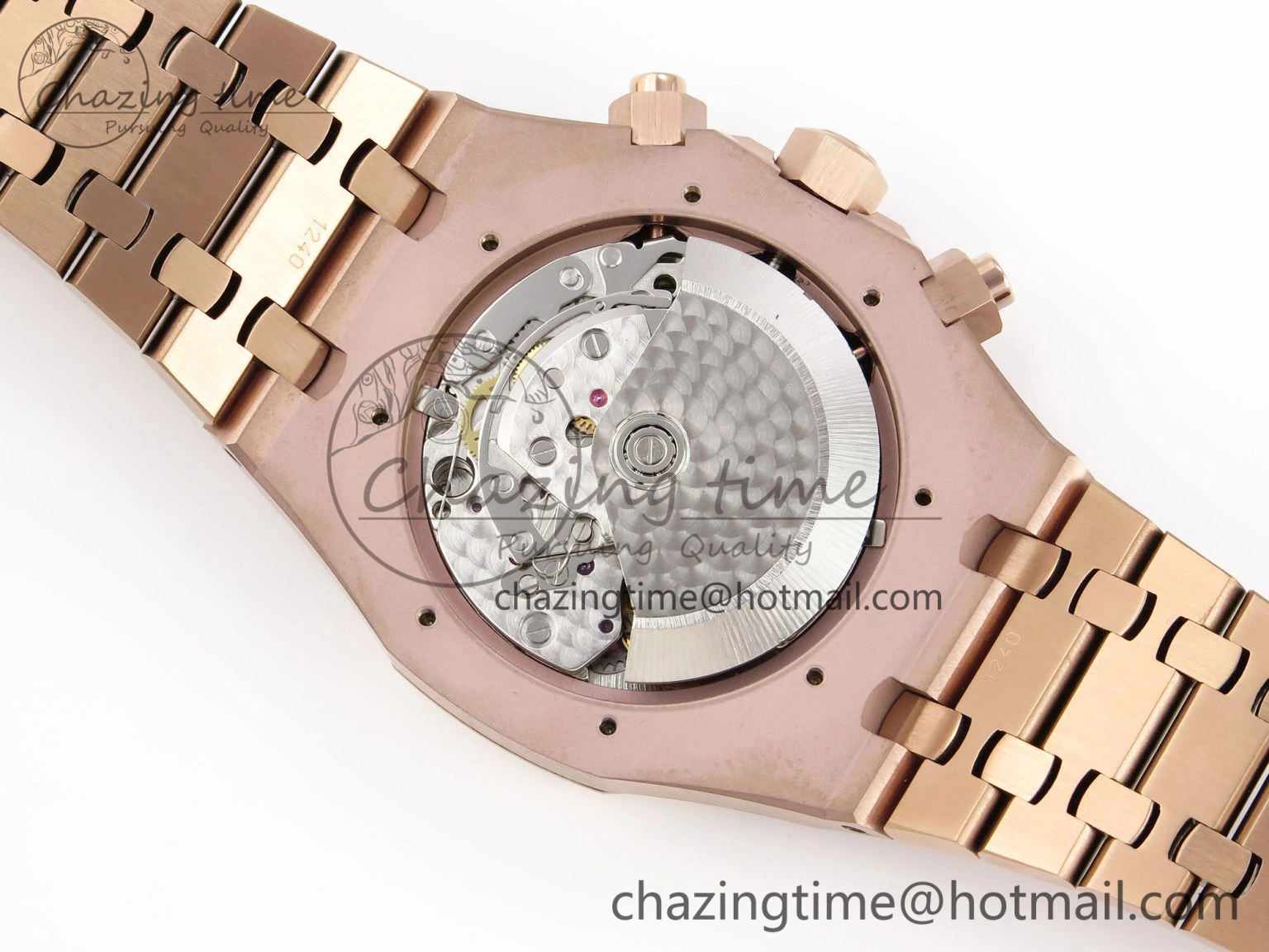 Royal Oak Chrono 26331ST RG IPF 1:1 Best Edition Brown Dial on RG Bracelet A7750
