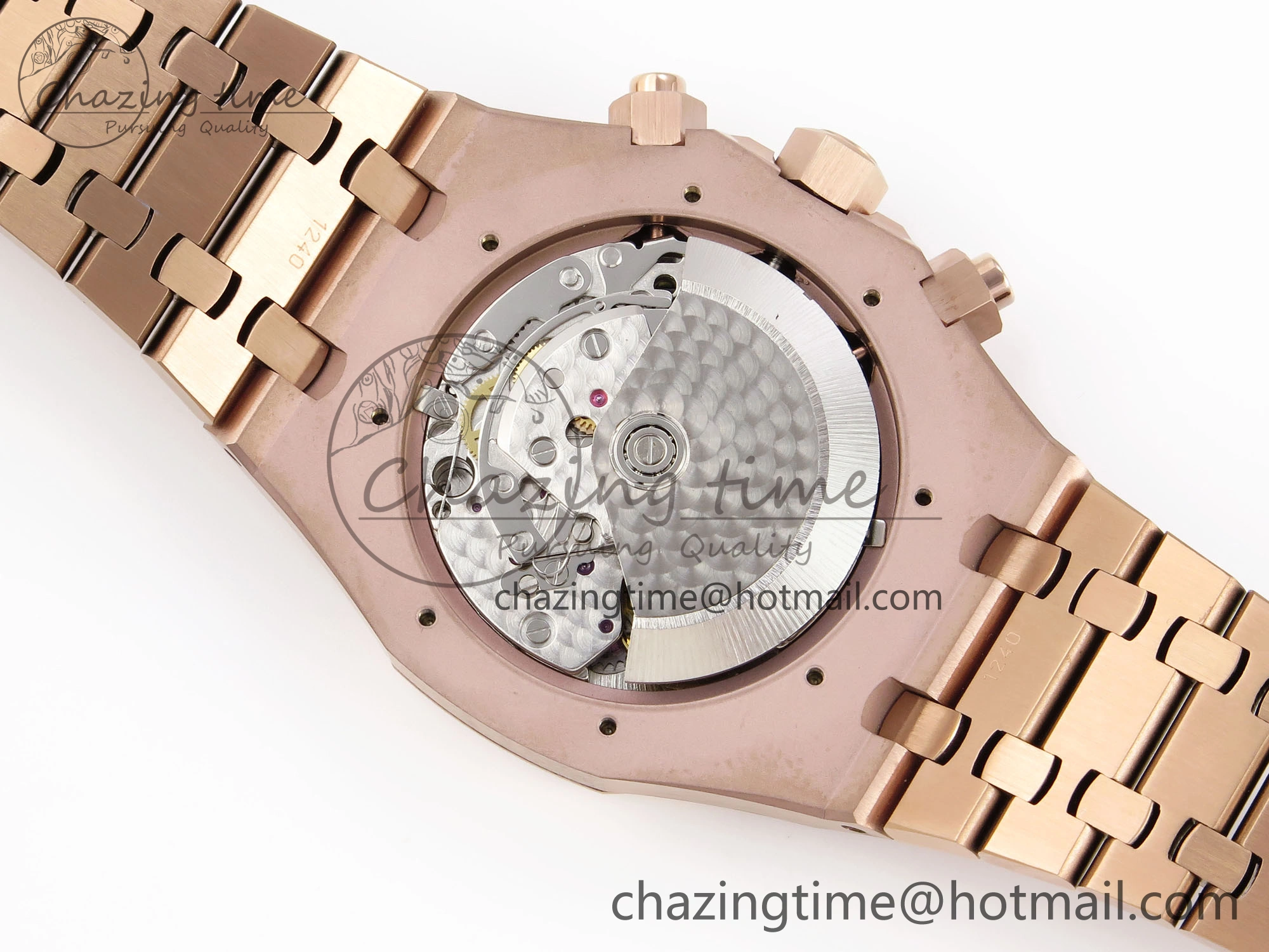 Royal Oak Chrono 26331ST RG IPF 1:1 Best Edition Brown Dial on RG Bracelet A7750