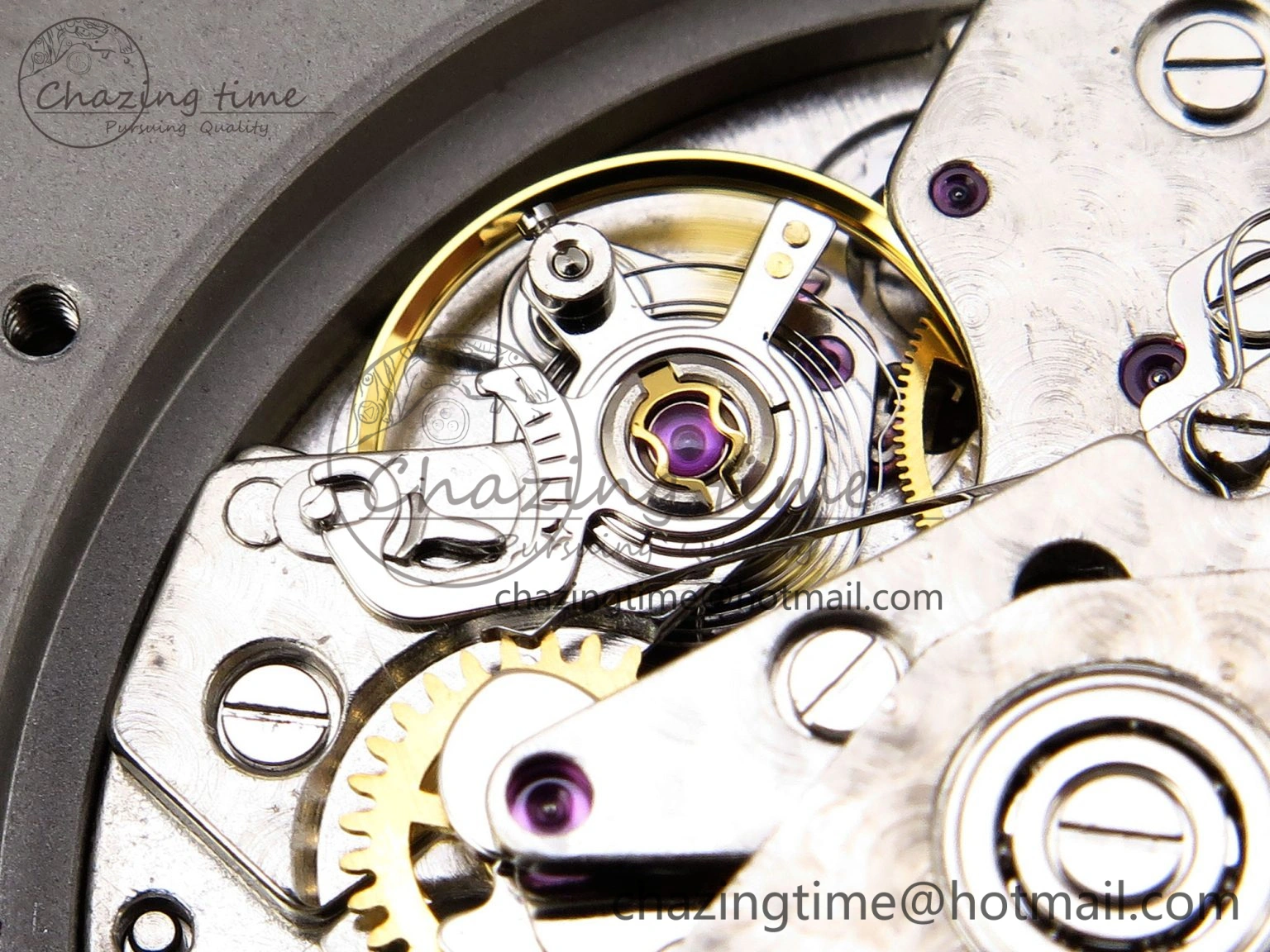 Royal Oak Chrono 26331ST SS IPF 1:1 Best Edition Black Dial Blue Subdial on SS Bracelet A7750