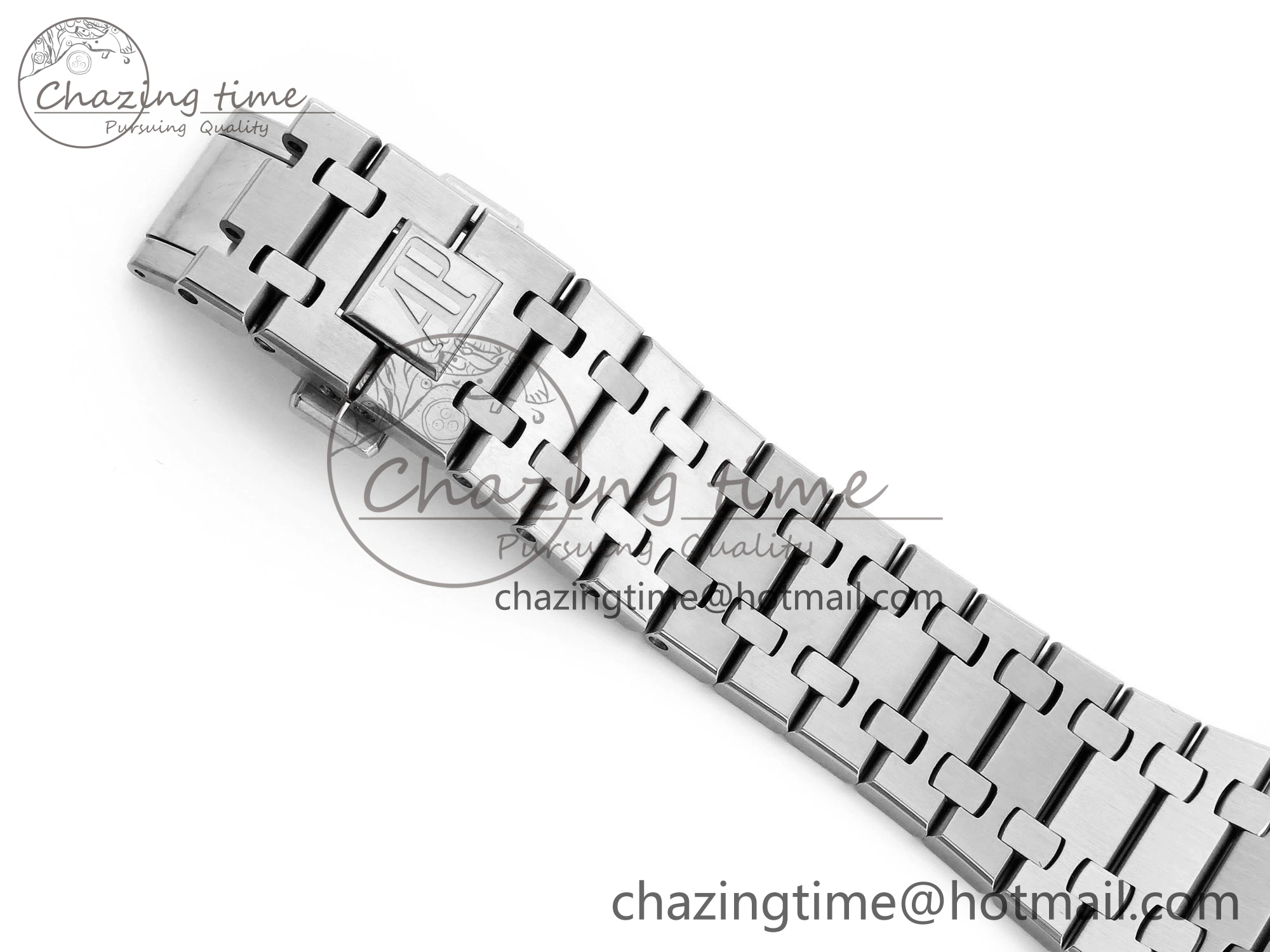 Royal Oak Chrono 26331ST SS IPF 1:1 Best Edition Black Dial Blue Subdial on SS Bracelet A7750