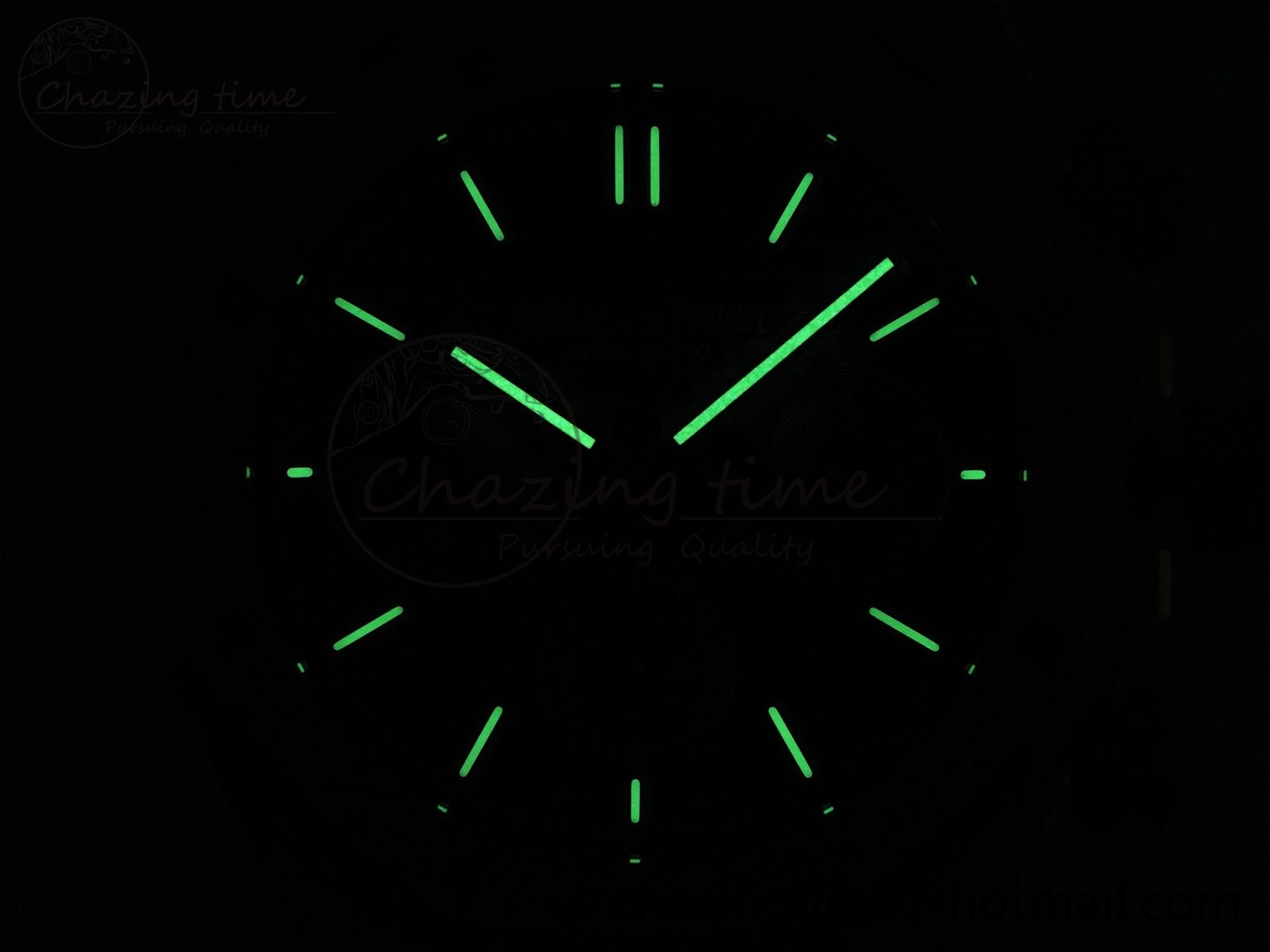 Royal Oak Chrono 26331ST SS IPF 1:1 Best Edition Black Dial White Subdial on SS Bracelet A7750
