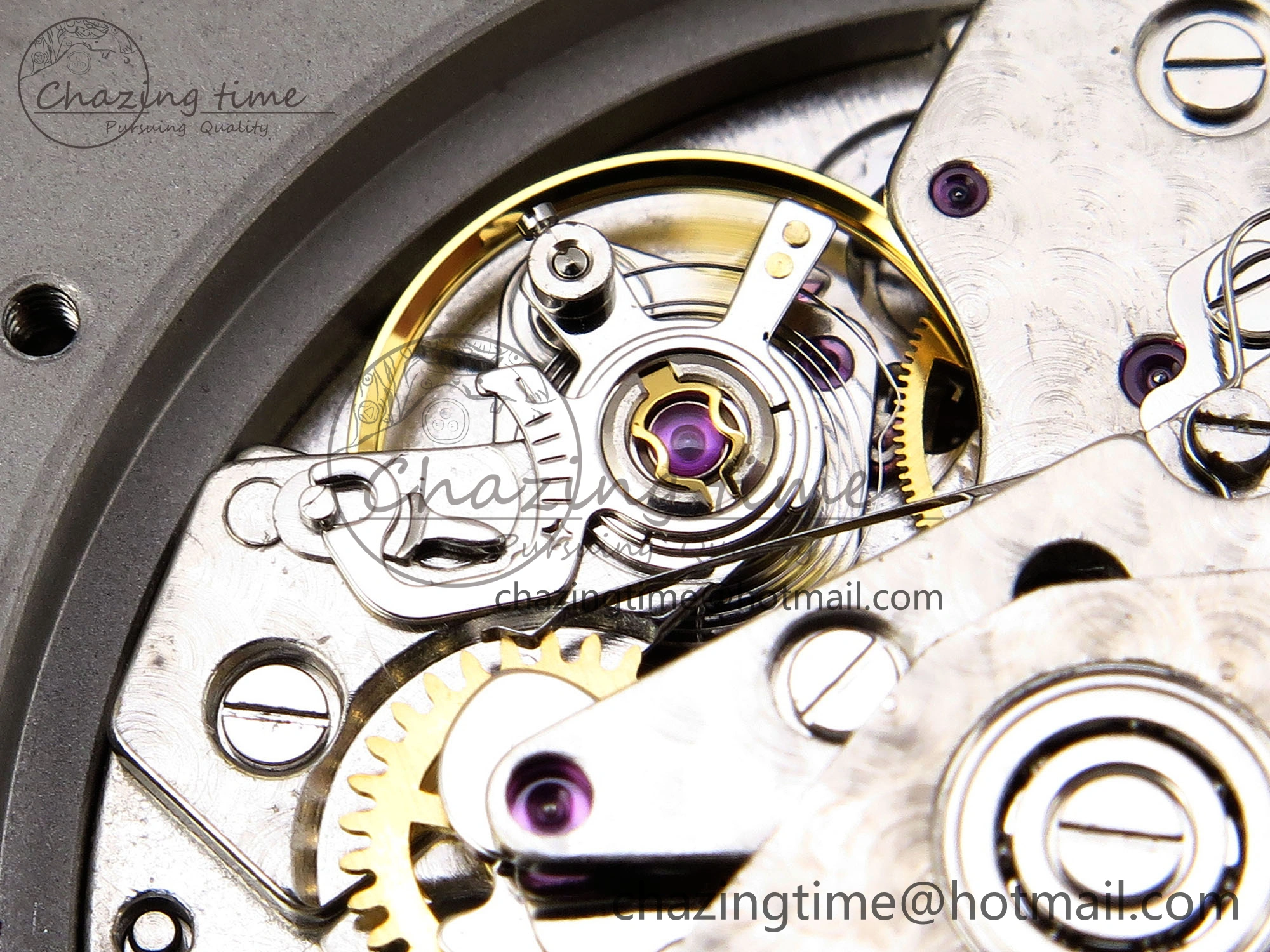 Royal Oak Chrono 26331ST SS IPF 1:1 Best Edition Blue Dial White Subdial on SS Bracelet A7750