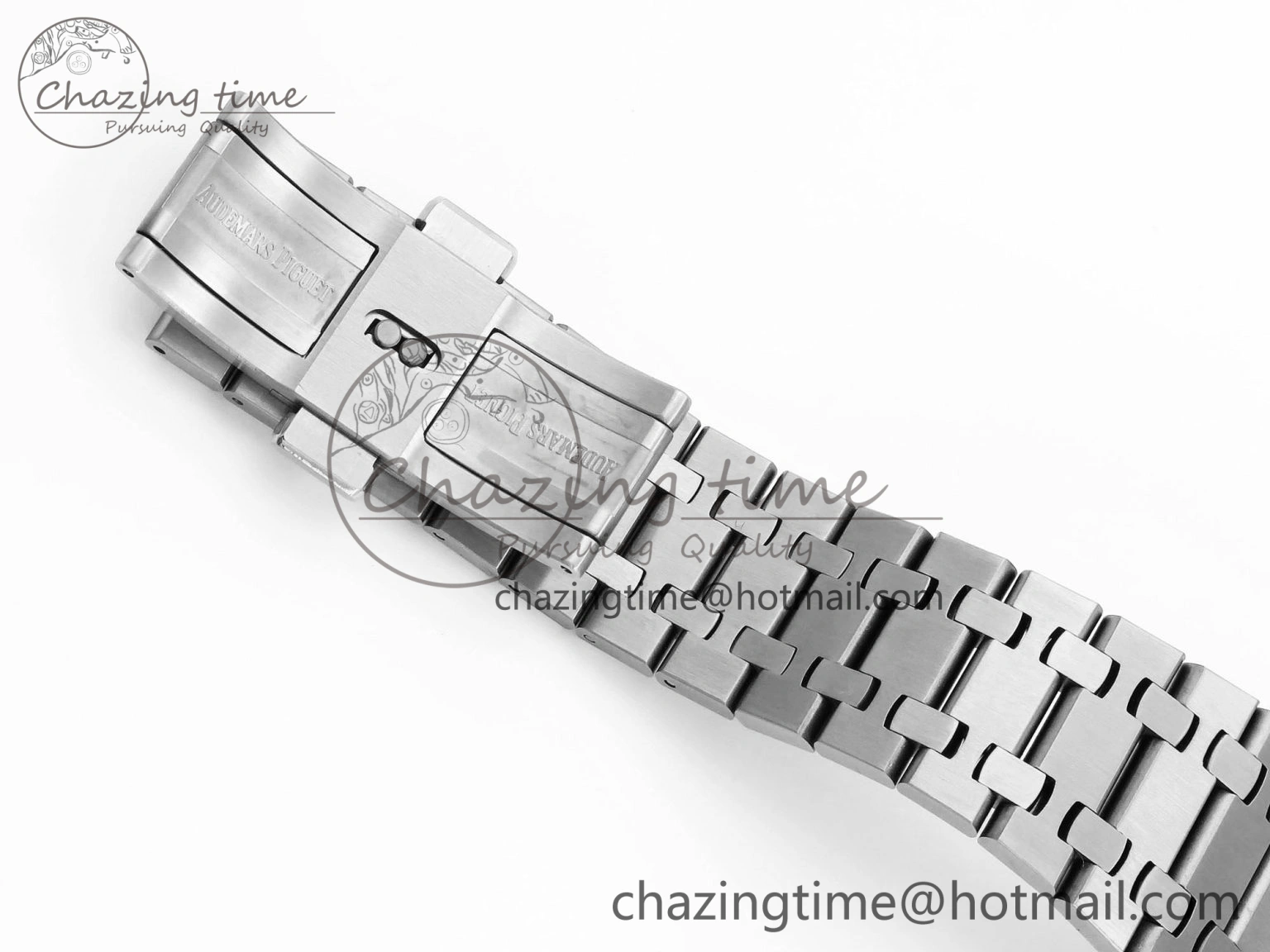 Royal Oak Chrono 26331ST SS IPF 1:1 Best Edition Blue Dial White Subdial on SS Bracelet A7750
