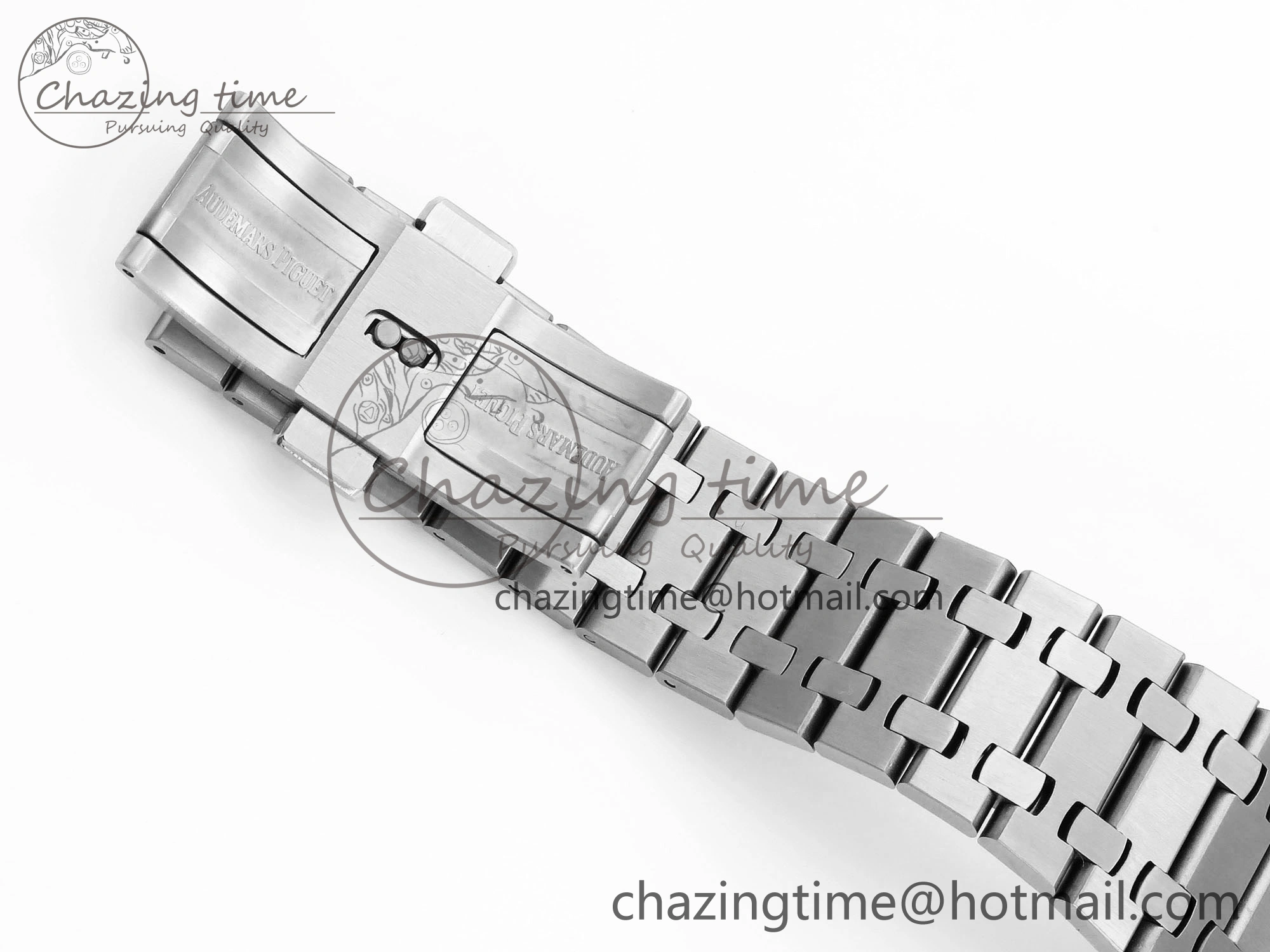 Royal Oak Chrono 26331ST SS IPF 1:1 Best Edition Blue Dial White Subdial on SS Bracelet A7750