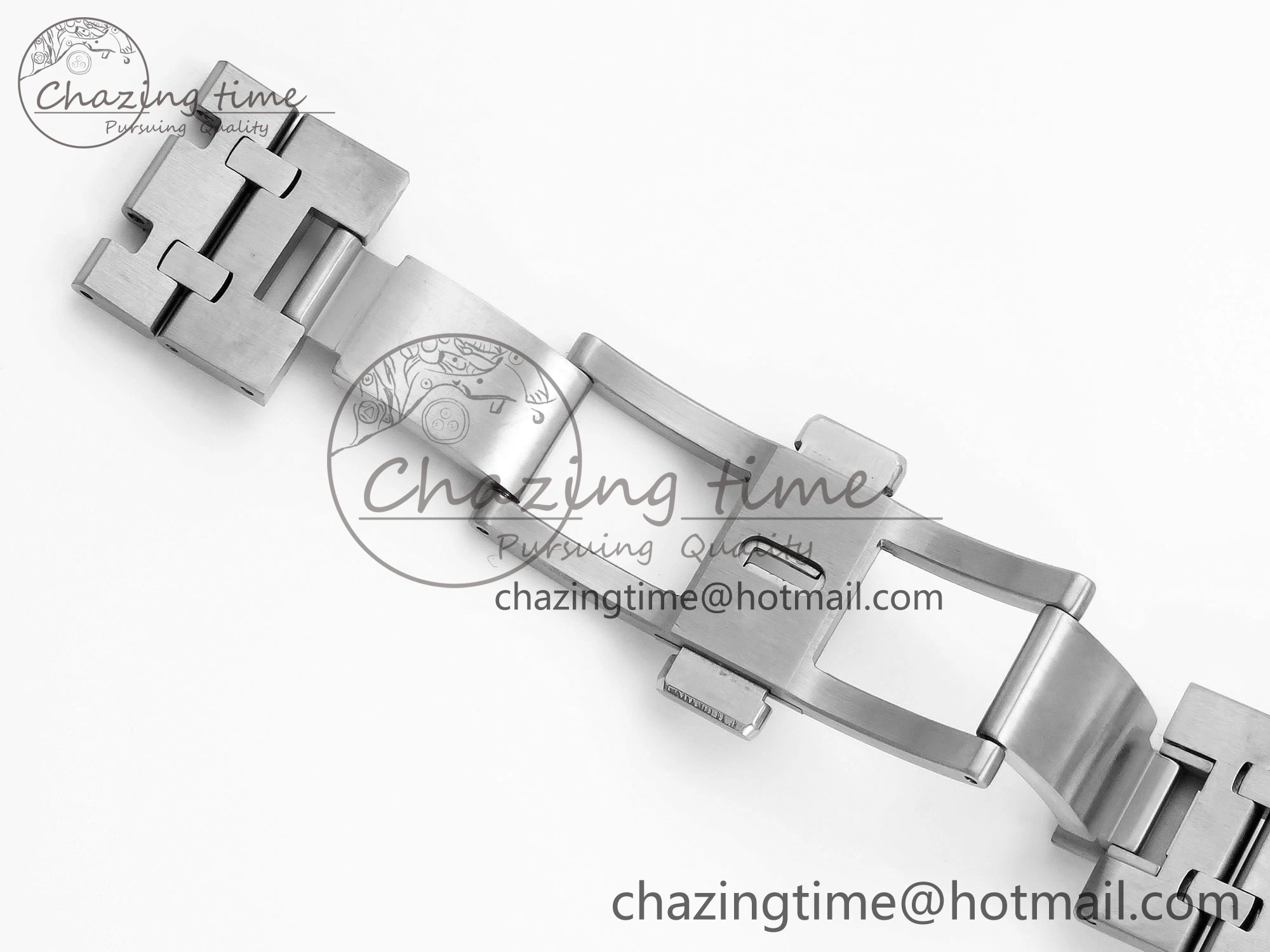 Royal Oak Chrono 26331ST SS IPF 1:1 Best Edition Blue Dial White Subdial on SS Bracelet A7750