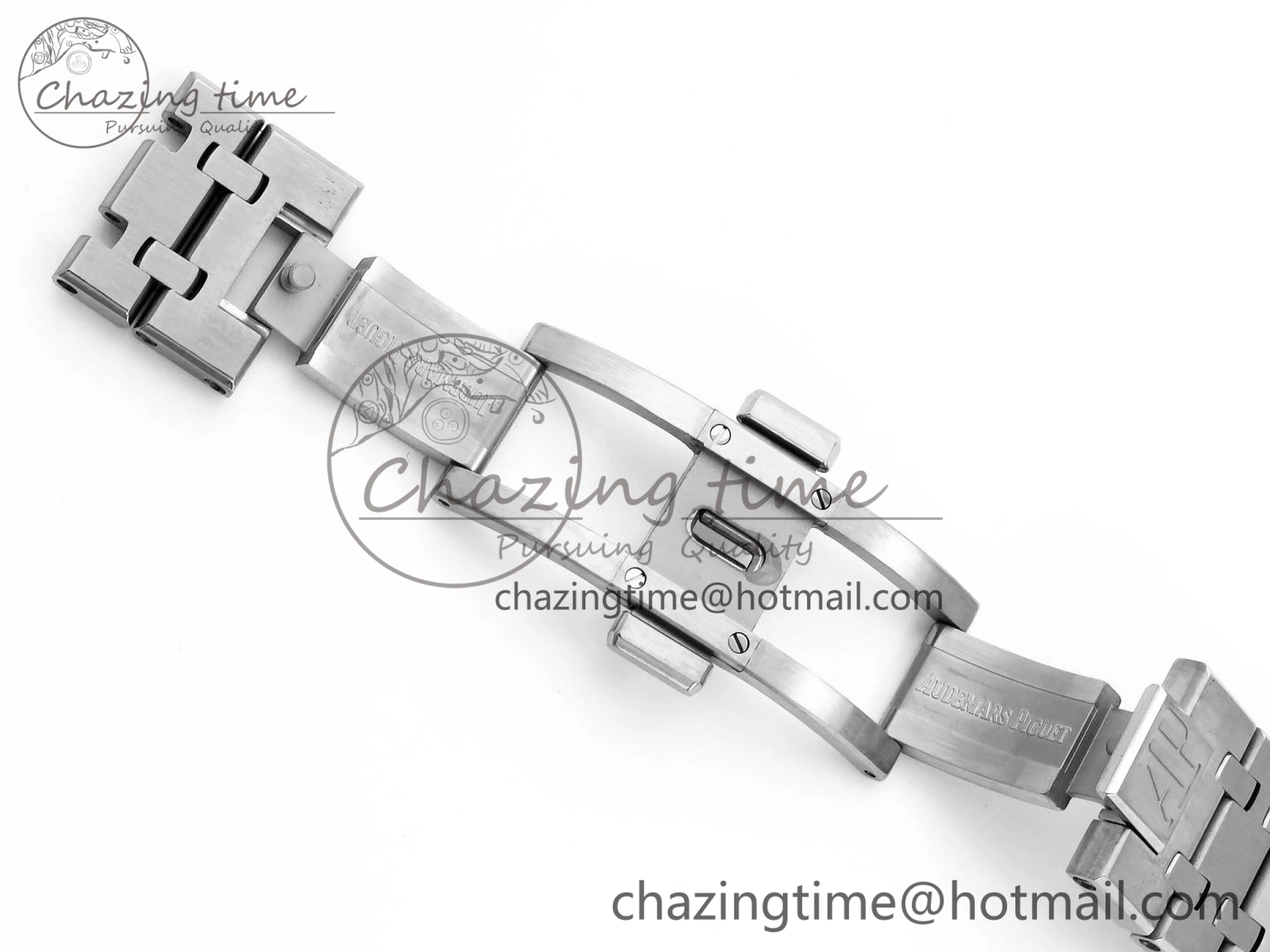 Royal Oak Chrono 26331ST SS IPF 1:1 Best Edition Blue Dial White Subdial on SS Bracelet A7750