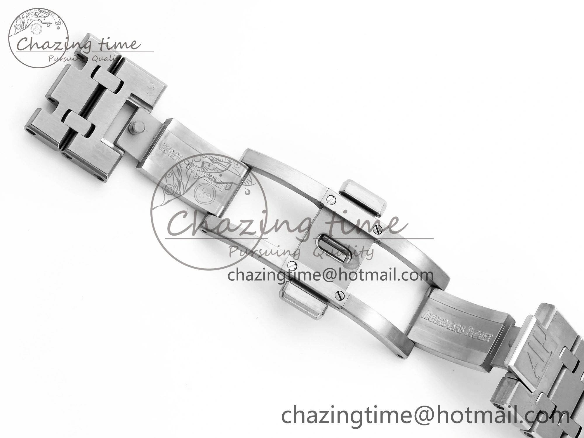 Royal Oak Chrono 26331ST SS IPF 1:1 Best Edition Blue Dial White Subdial on SS Bracelet A7750