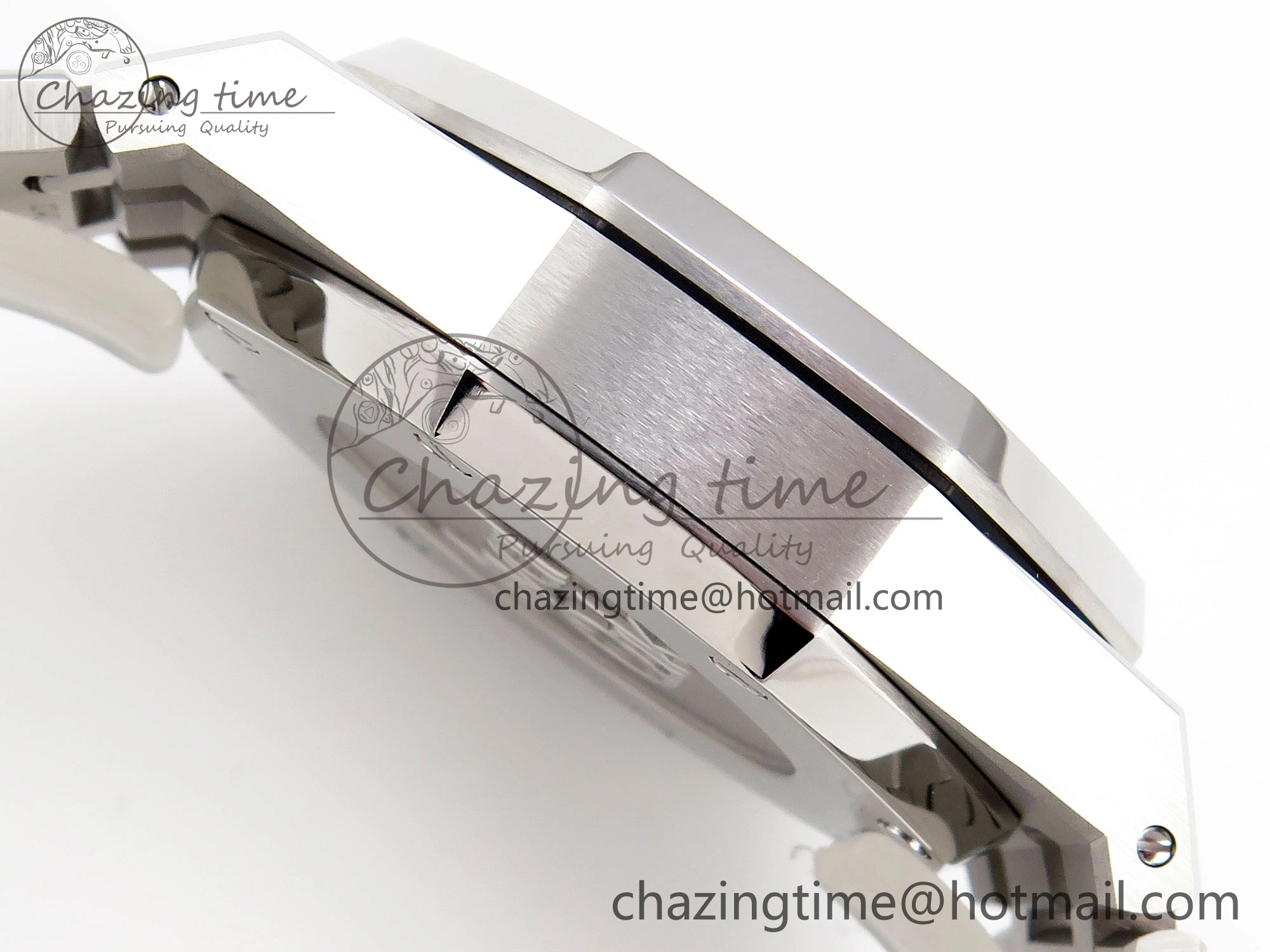 Royal Oak Chrono 26331ST SS IPF 1:1 Best Edition Blue Dial White Subdial on SS Bracelet A7750