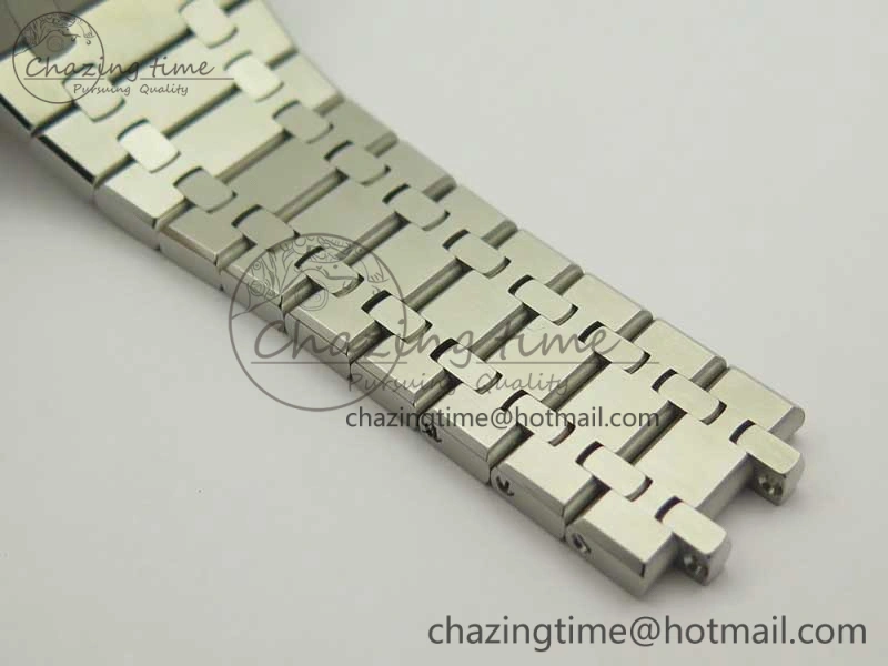 Royal Oak Chrono 26331ST SS OMF 1:1 Best Edition Black White Dial on SS Bracelet A7750