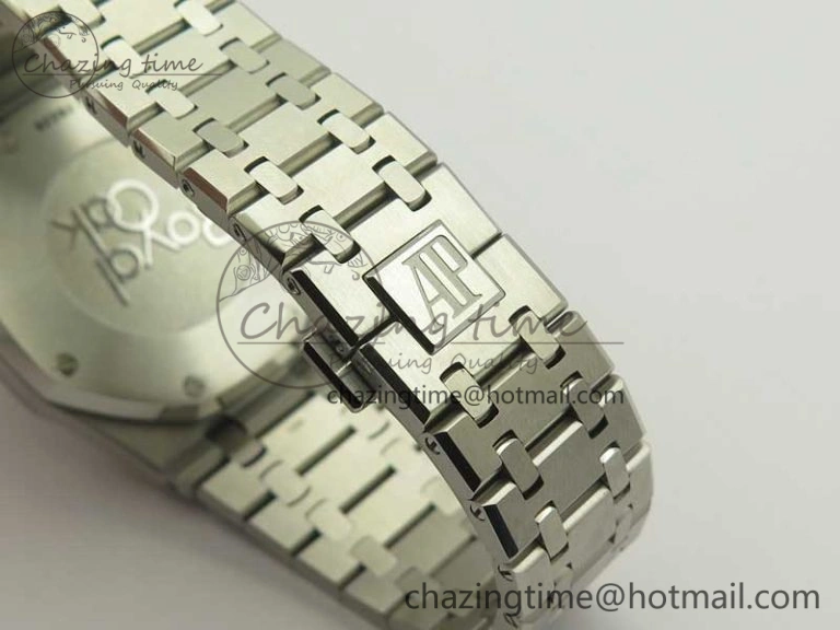 Royal Oak Chrono 26331ST SS OMF 1:1 Best Edition Black White Dial on SS Bracelet A7750