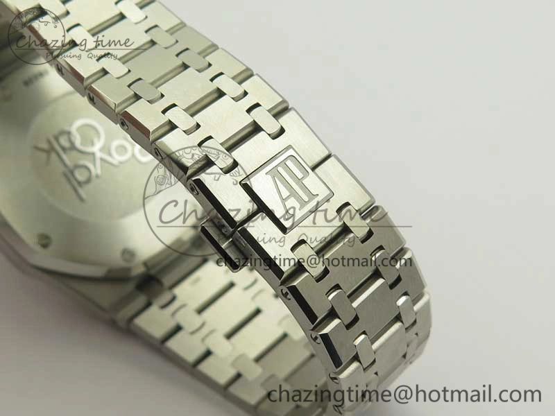 Royal Oak Chrono 26331ST SS OMF 1:1 Best Edition Black White Dial on SS Bracelet A7750